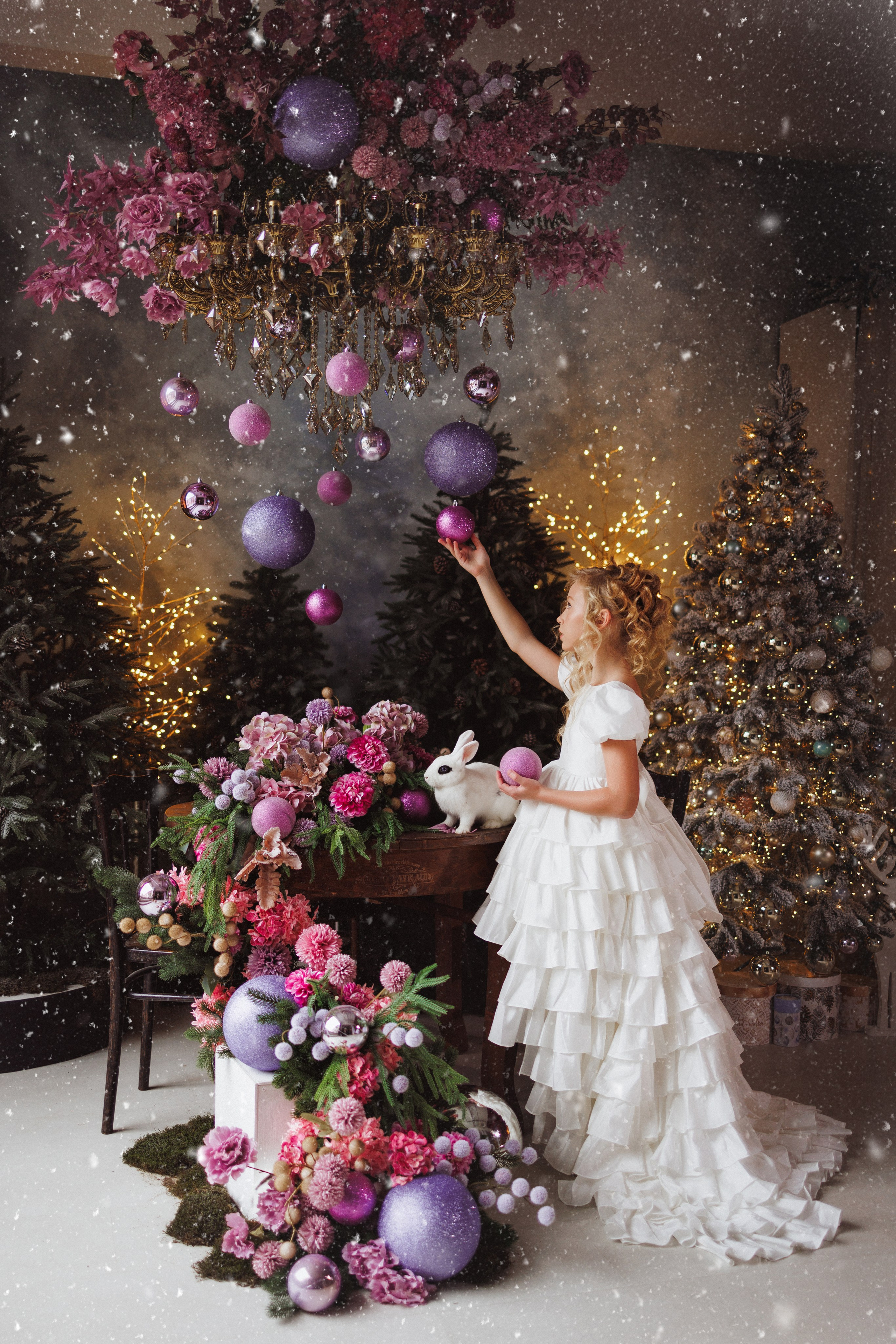 Новогодняя фотосессия в фотостудии «Океан», город Краснодар. Семейный и детский фотограф в Краснодаре Анна Трашкова