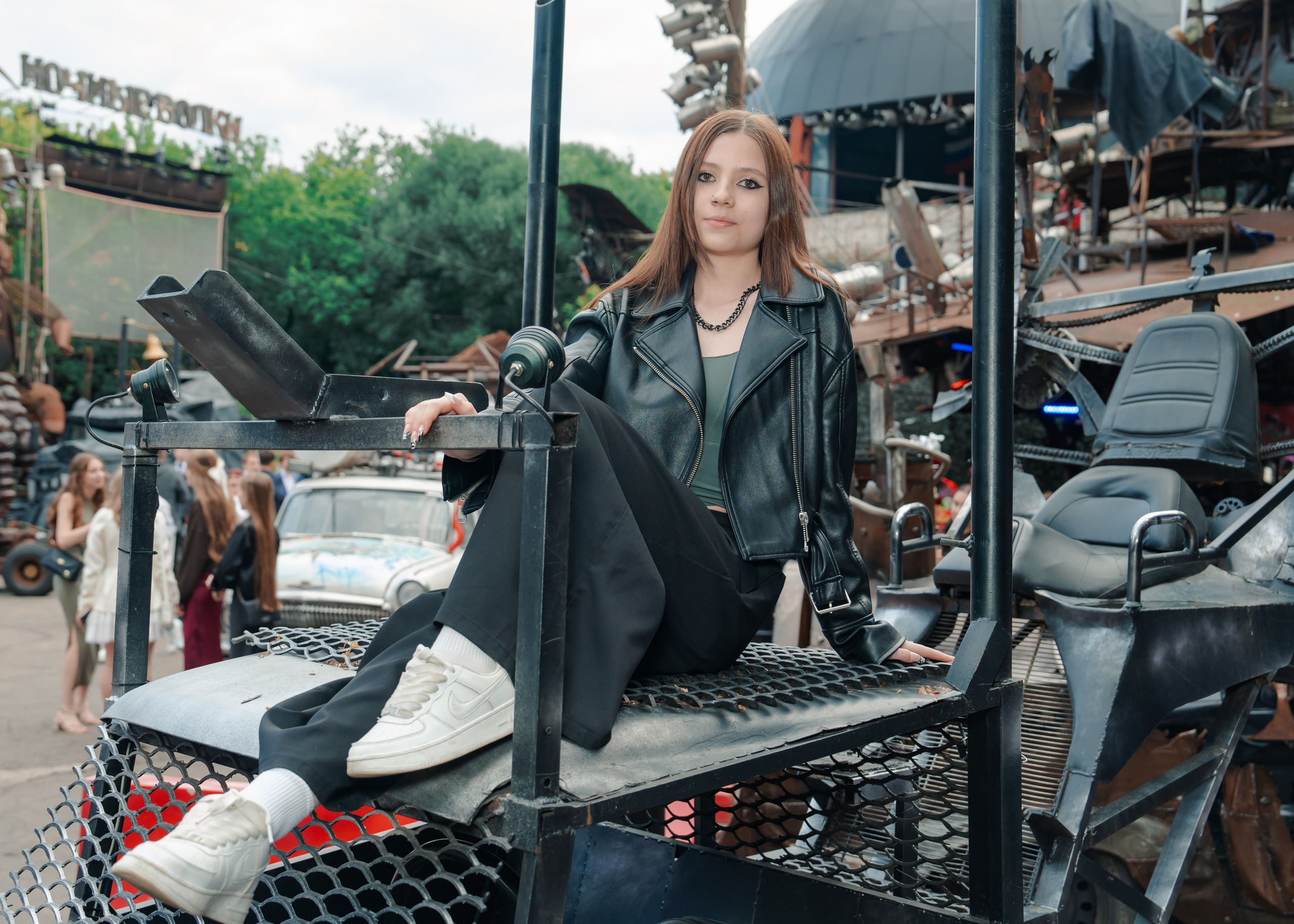 Выпускной Байк Центр «Ночные волки» 11 класс. Крамер Юлиана детский и семейный фотограф