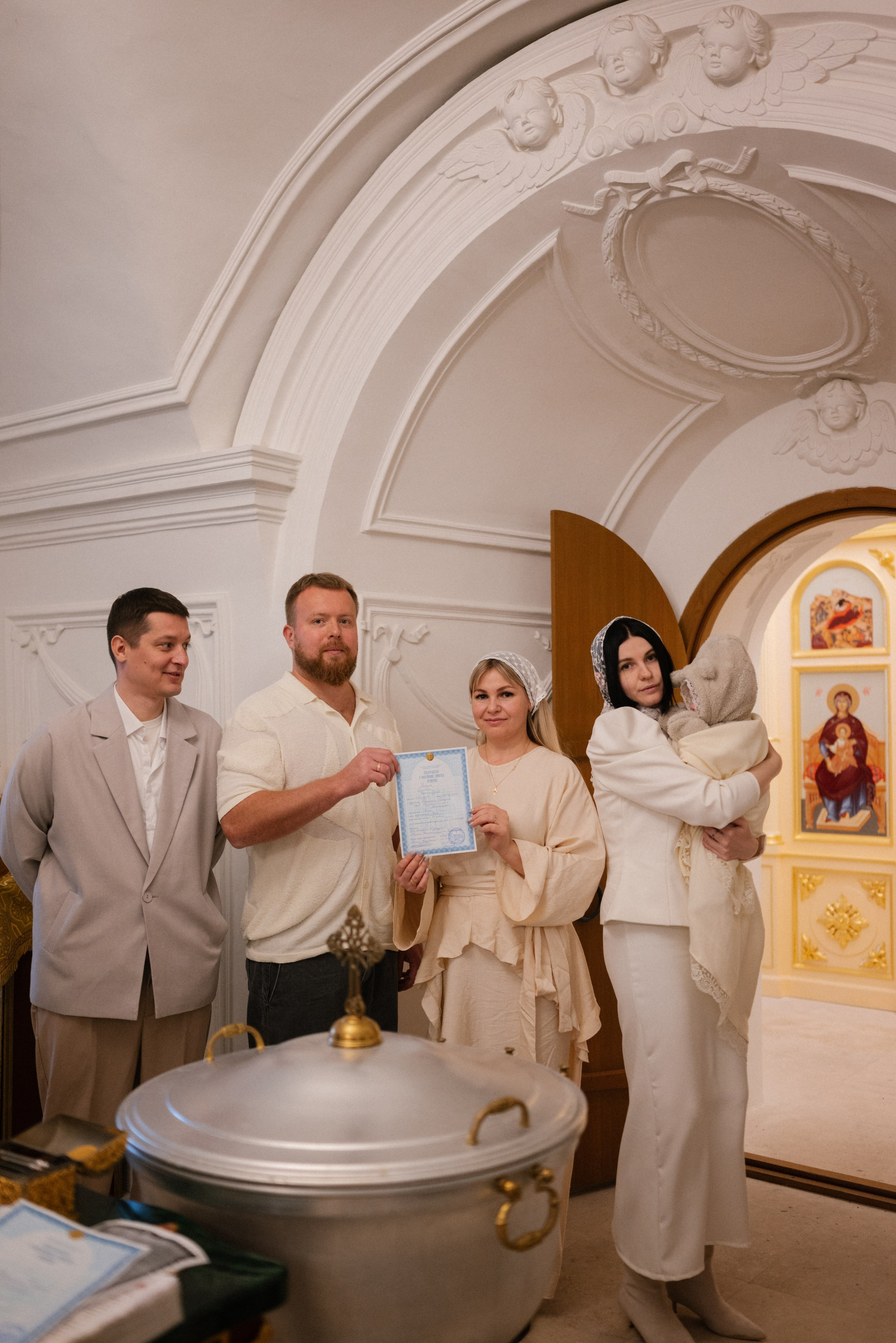 Крещение Есении. Фотограф в Москве и МО Бреусова Татьяна