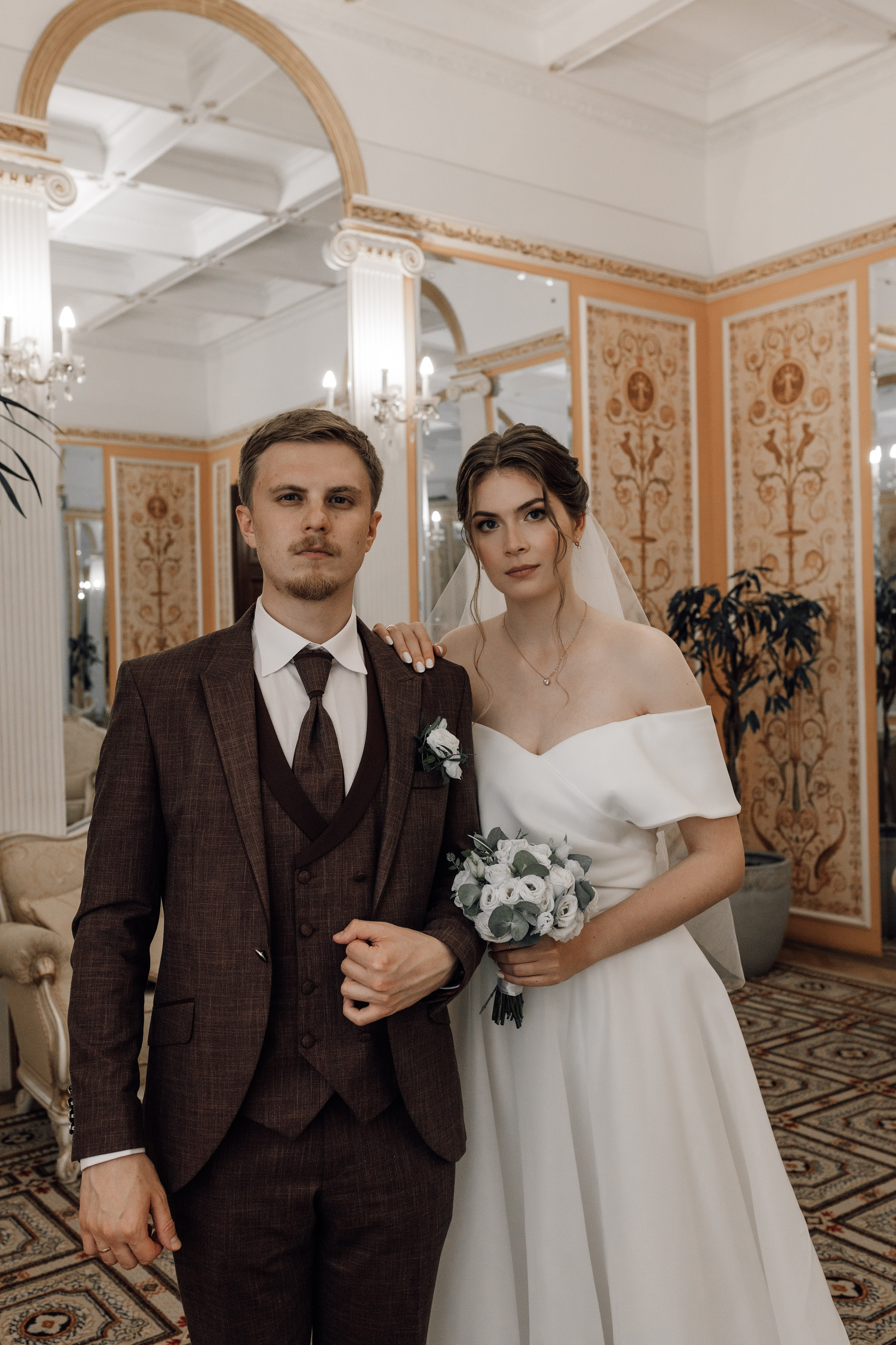 Алексей&Дарья (загс Грибоедовский, прогулка усадьба Кусково). Фотограф в Москве Юлия Хамзина