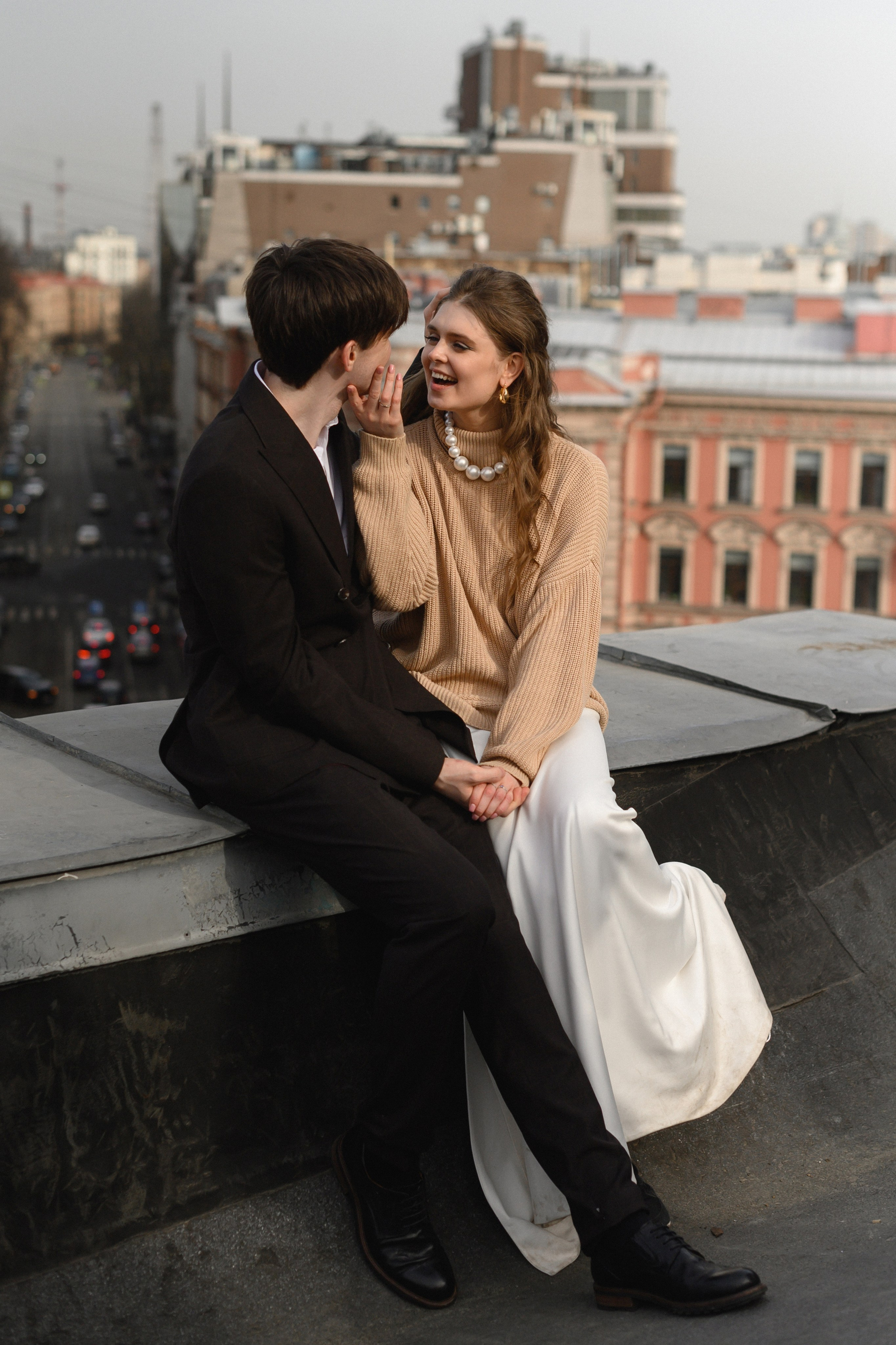 Питерский свадебный ужин и крыши…). Свадебный фотограф Тюмень Анастасия Битная