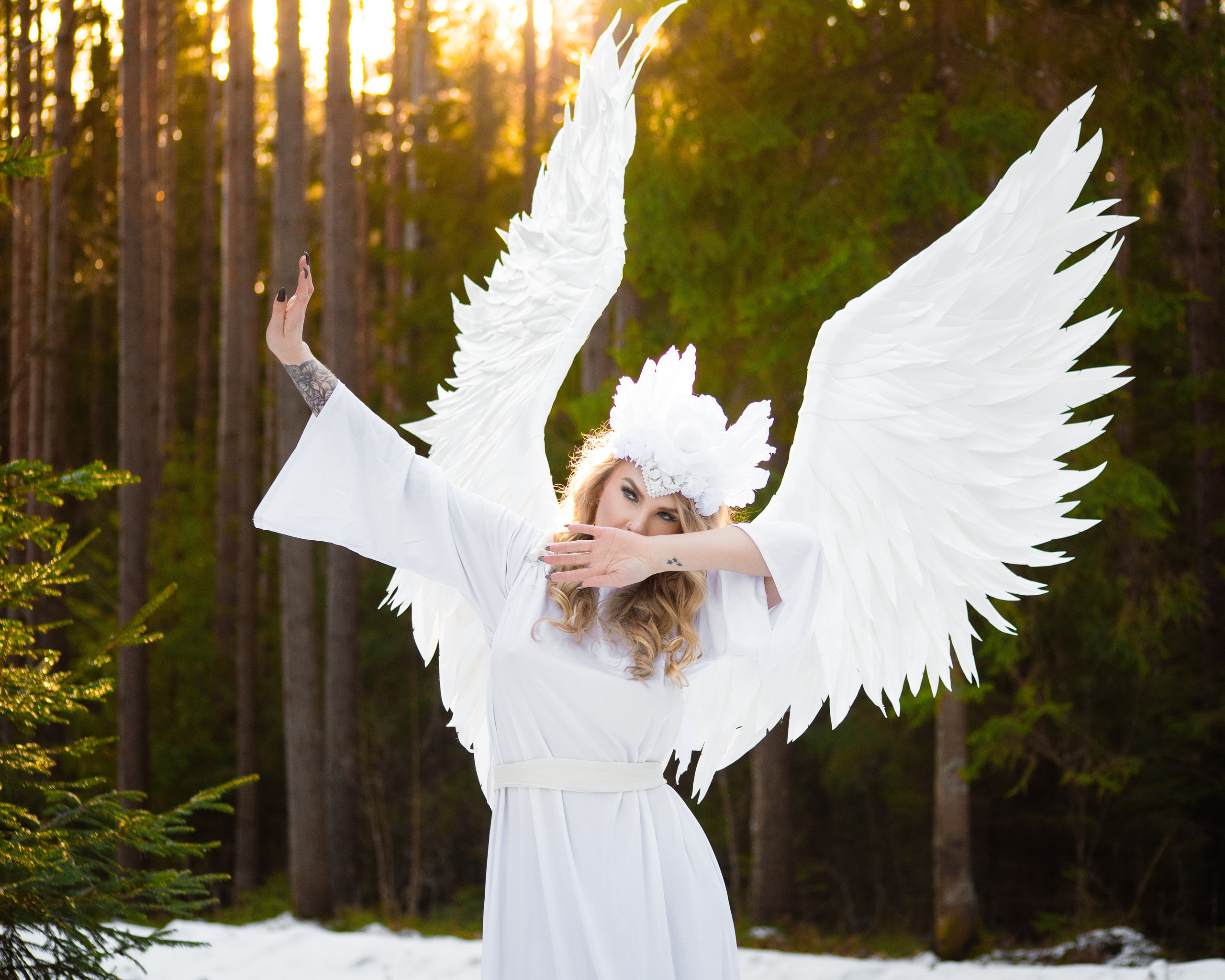 White Snow Angel. Главная