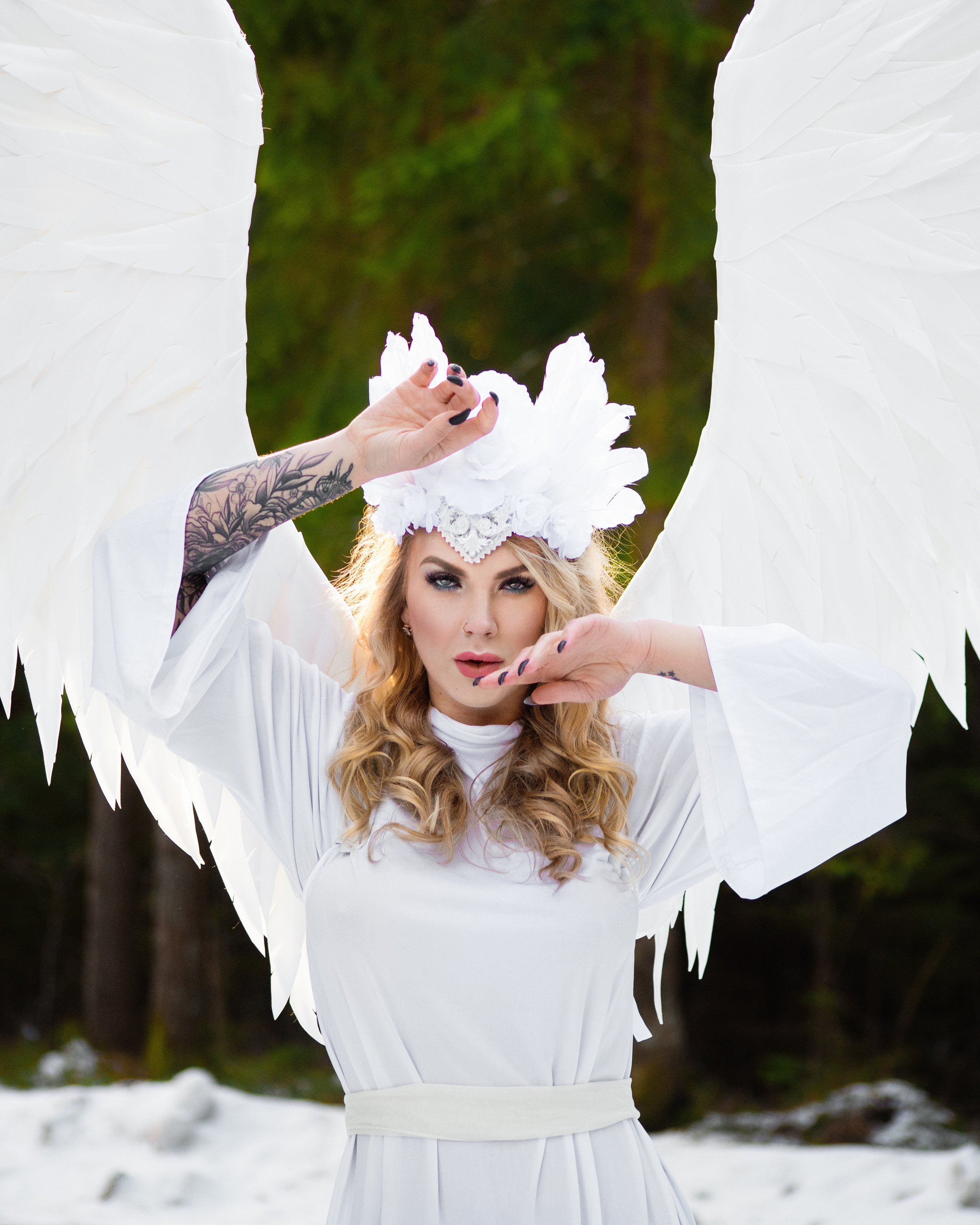 White Snow Angel. Главная