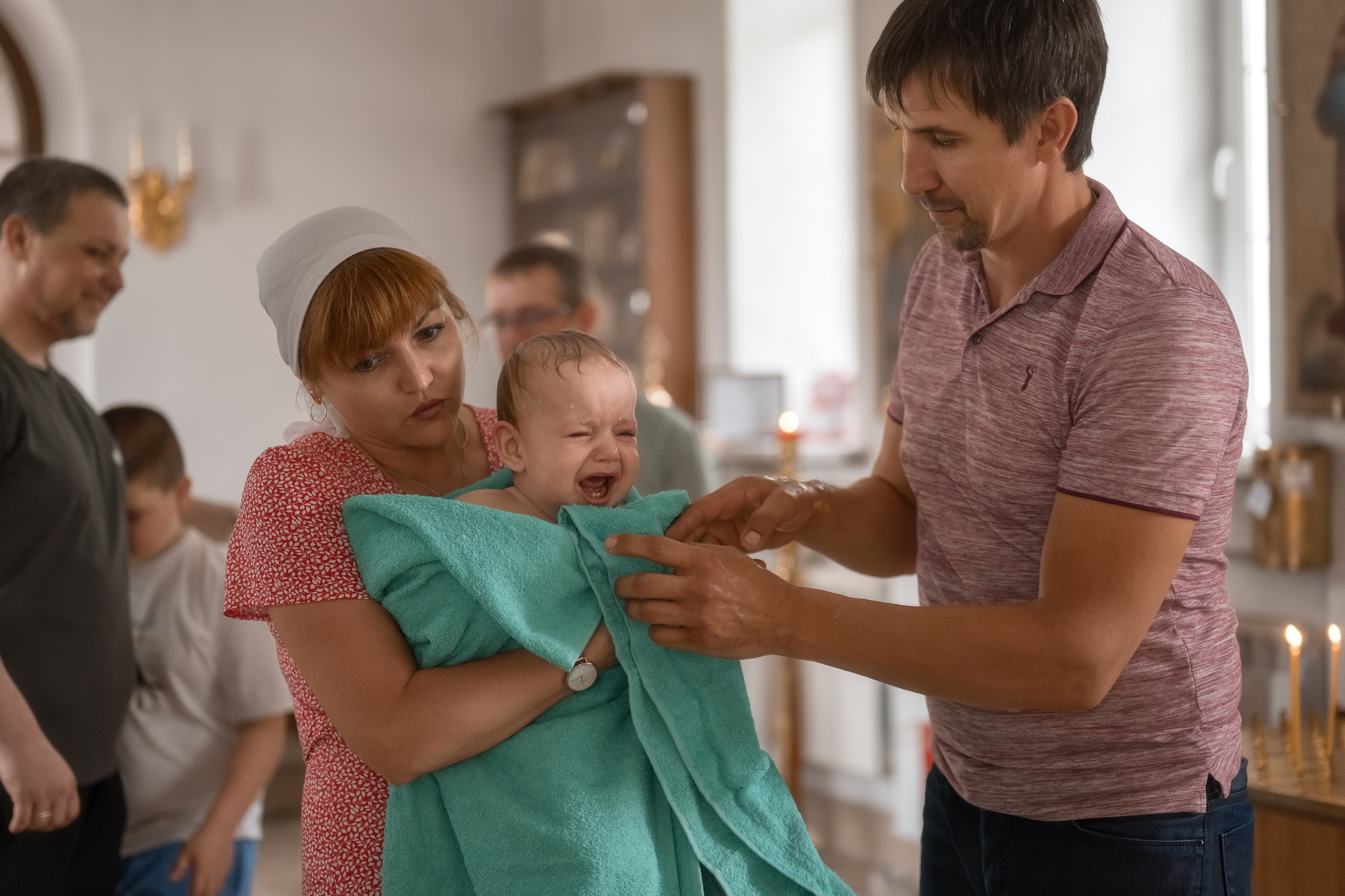 Крещение. Фотограф Саратов Юлия Петрова