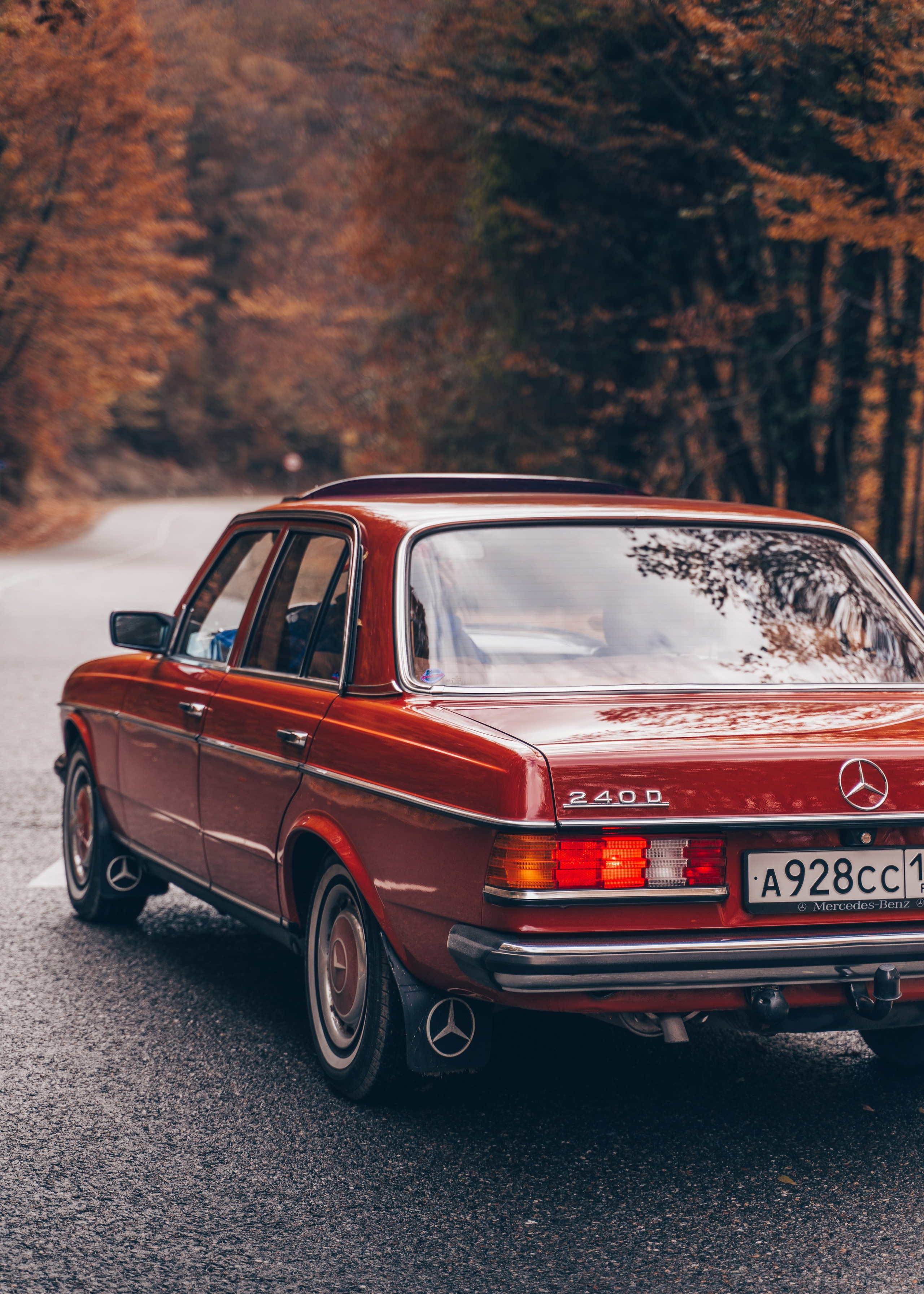 Retro Mercedes in Autumn. Автомобильный и просто лучший фотограф в Сочи Nikita No Name