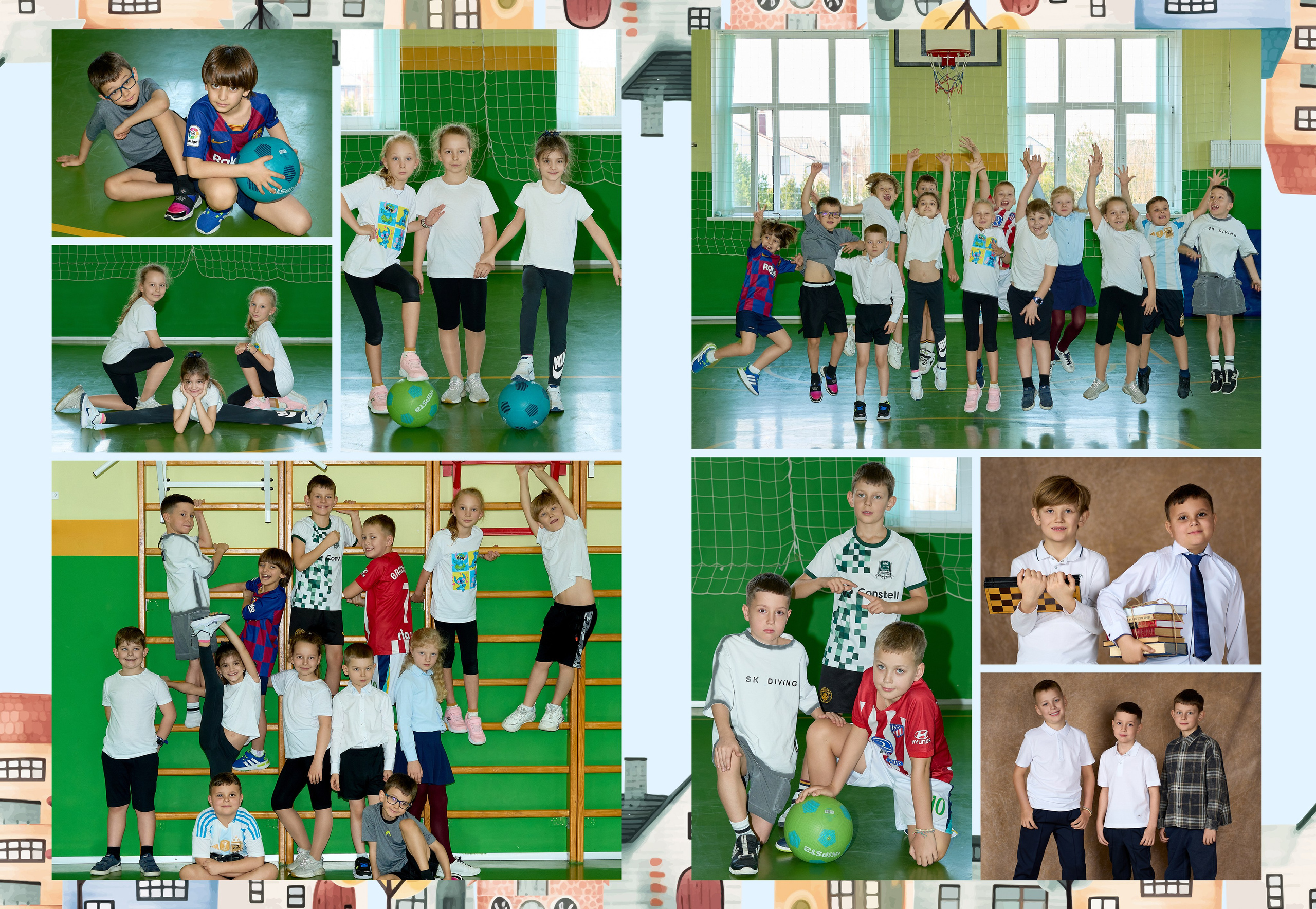 Выпускные альбомы (Школа/Детский сад). Фотограф Москва