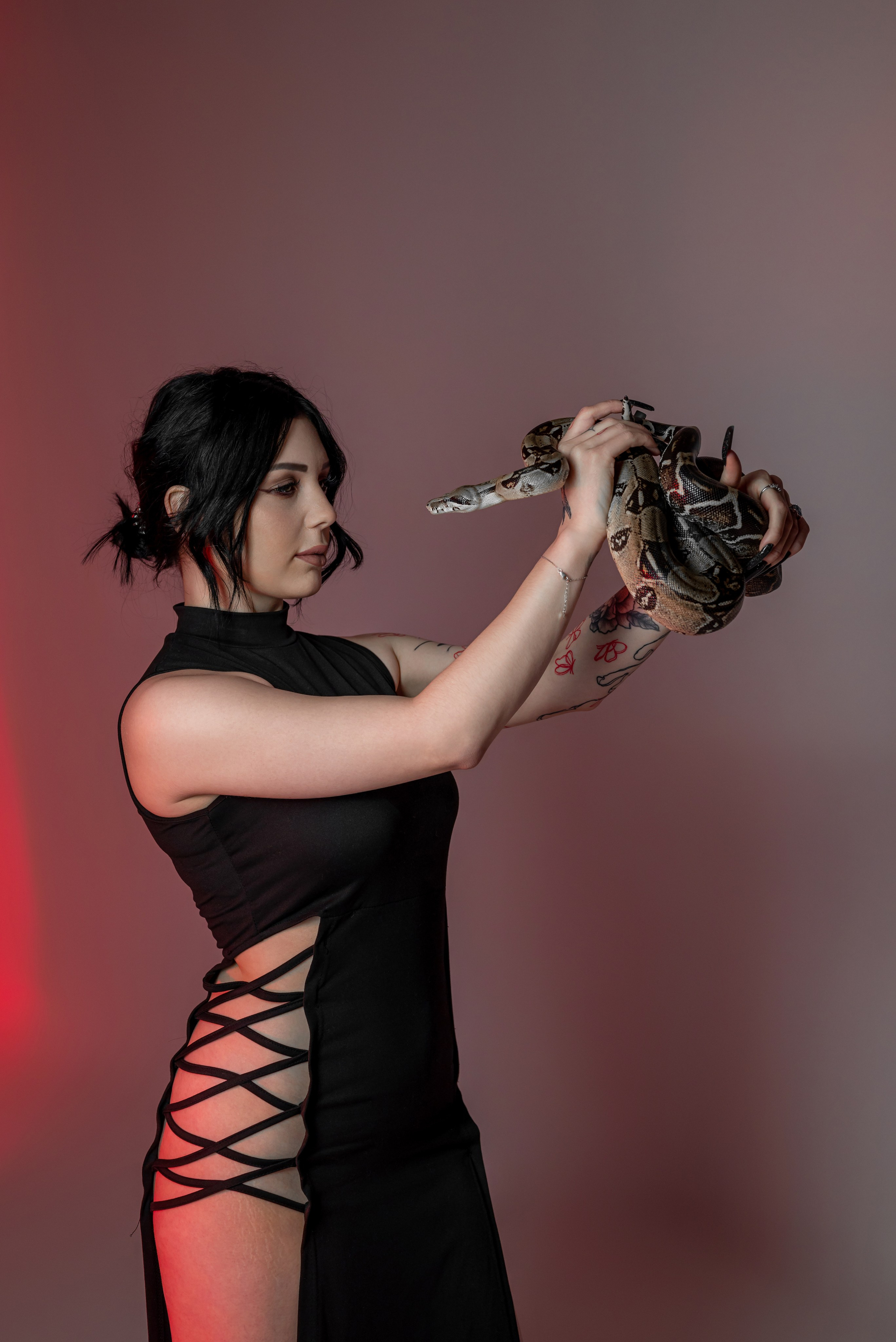 Фотопроект со змеёй 2025 г. Фотограф в городе Салават