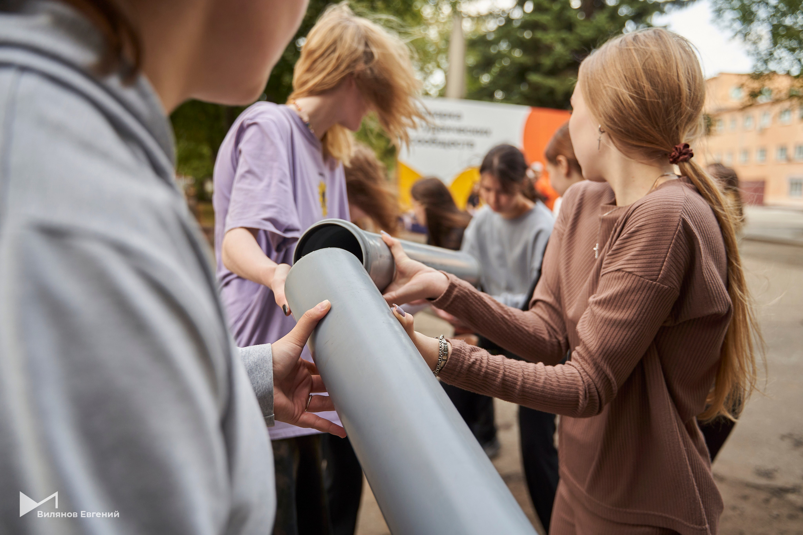 Мероприятие «Веревка» для первокурсников ННГАСУ. Репортажный фотограф Вилянов Евгений. Нижний Новгород
