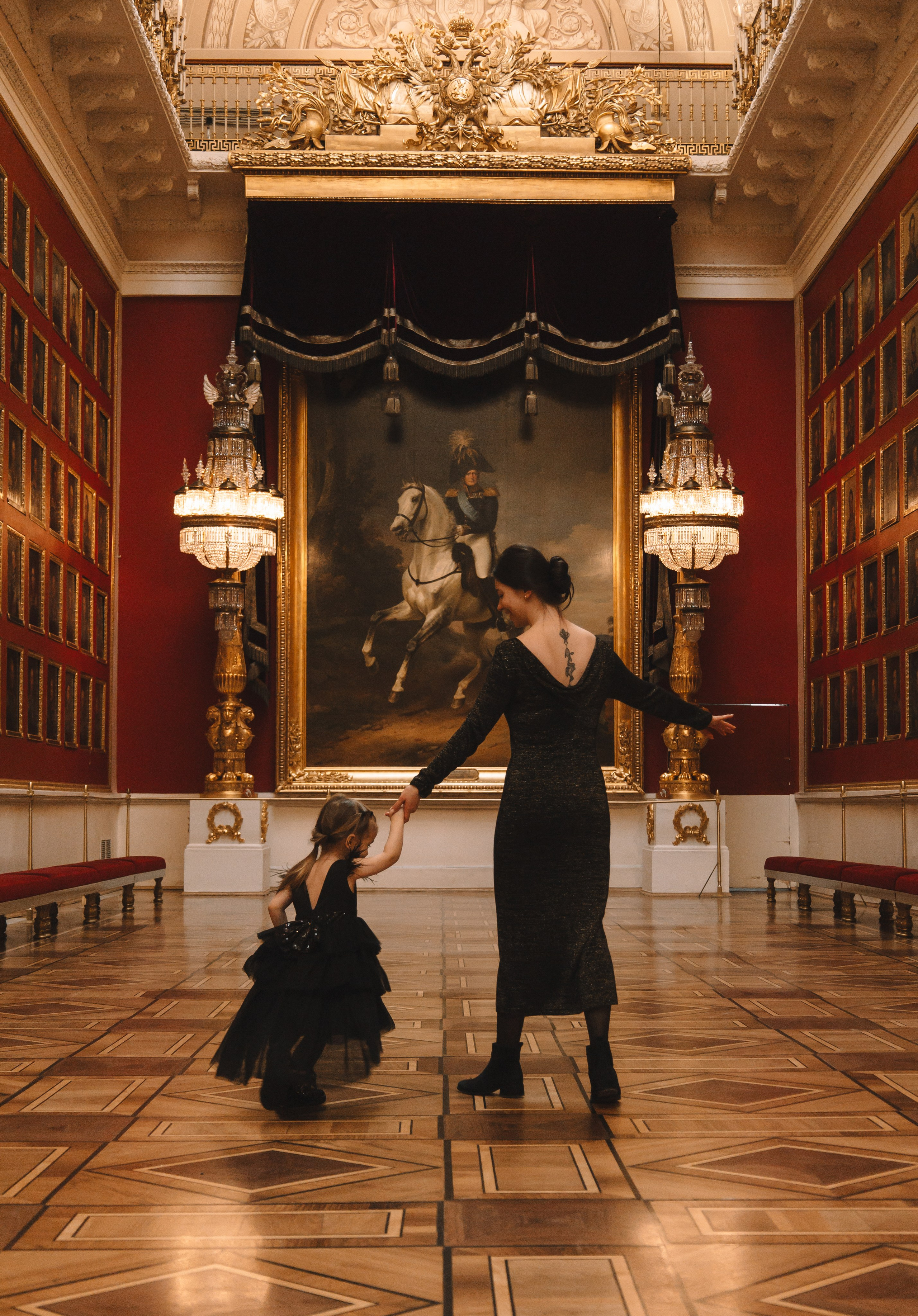 Есения в Эрмитаже