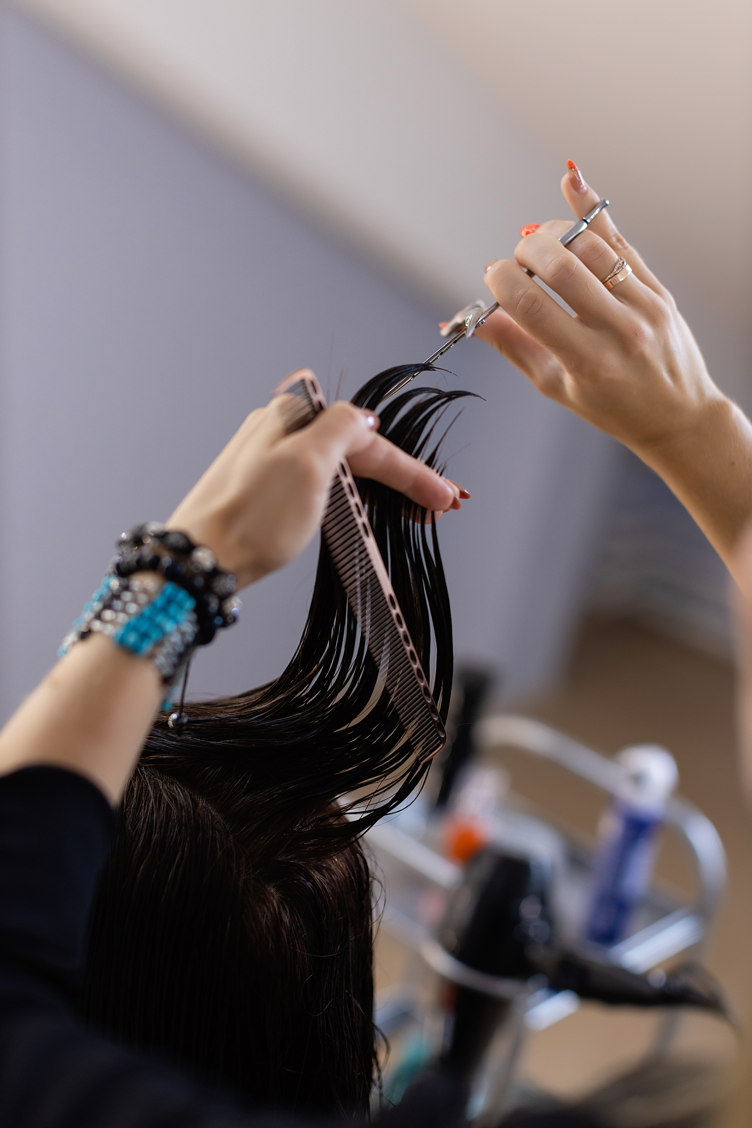 Контент съемка для парикмахера. Фотограф Екатерина Кудрик. Москва