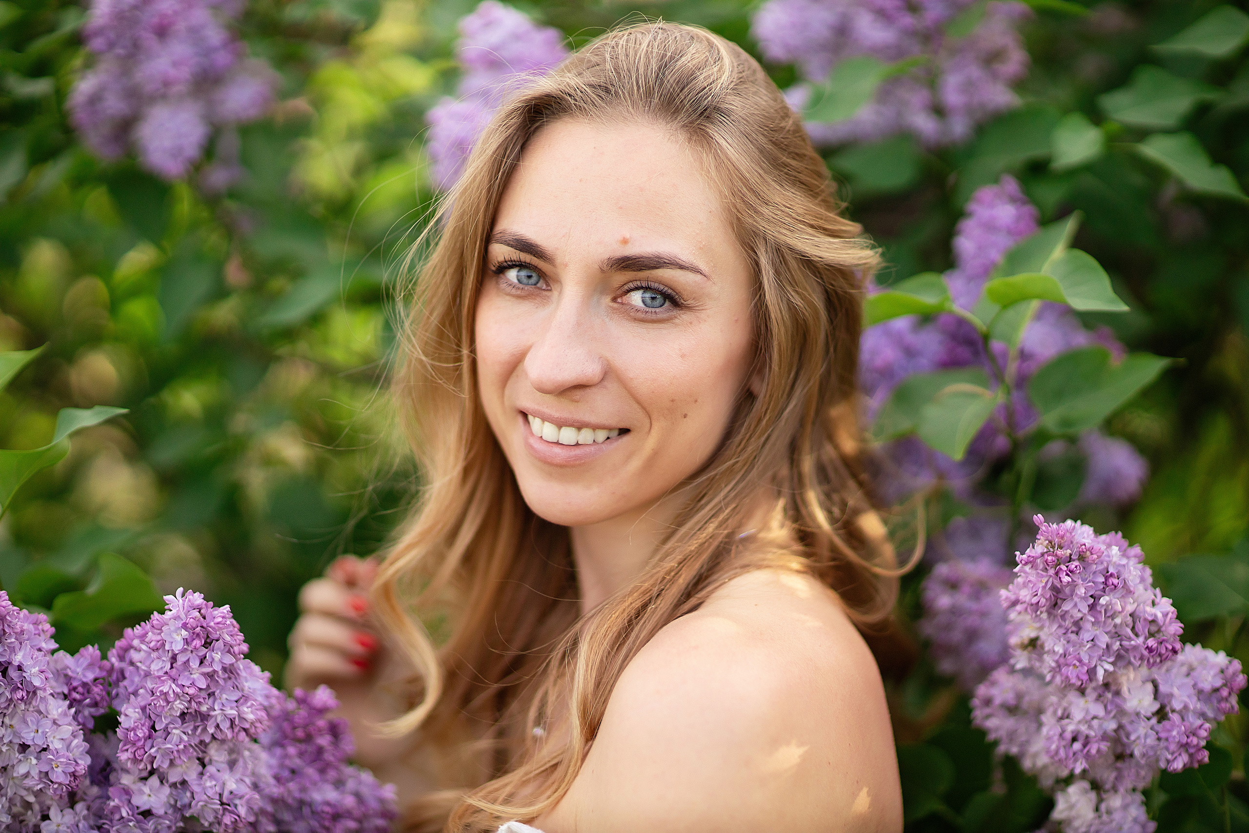 Семейная съемка в Сиреневом саду. Фотограф Екатерина Кудрик. Москва