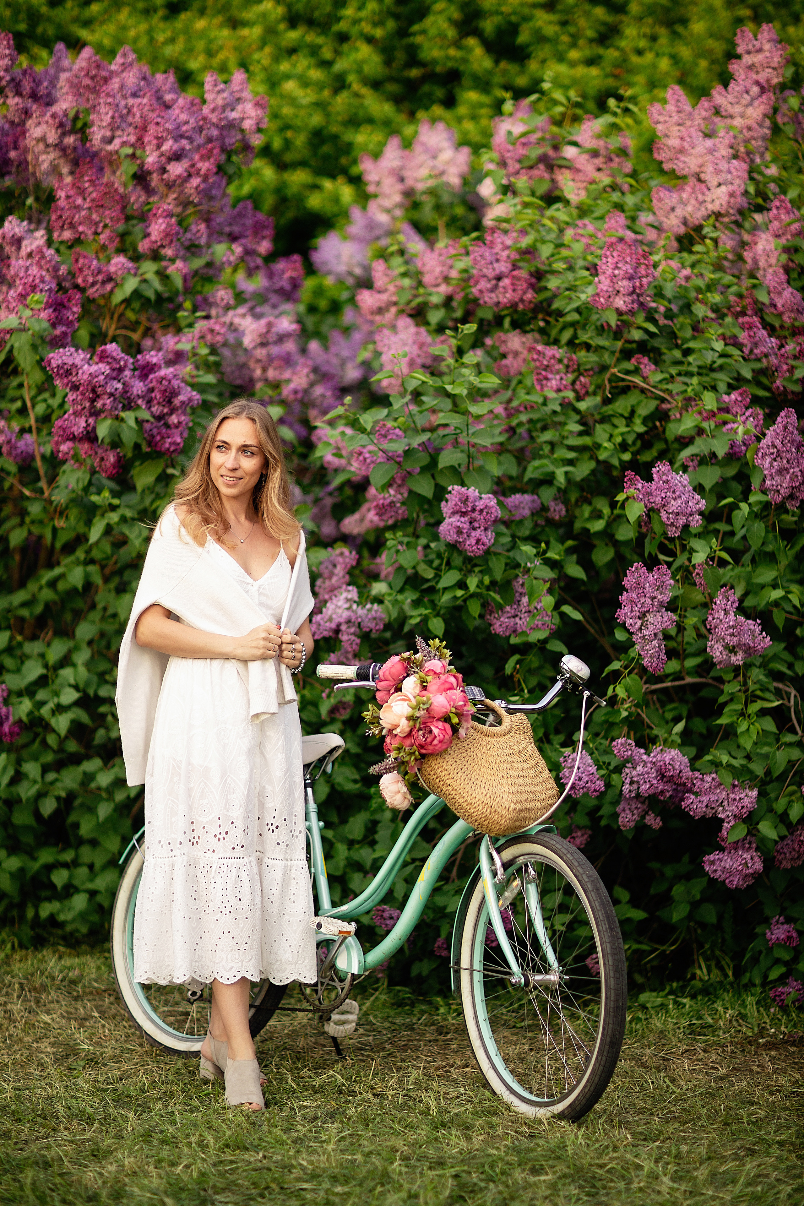 Семейная съемка в Сиреневом саду. Фотограф Екатерина Кудрик. Москва