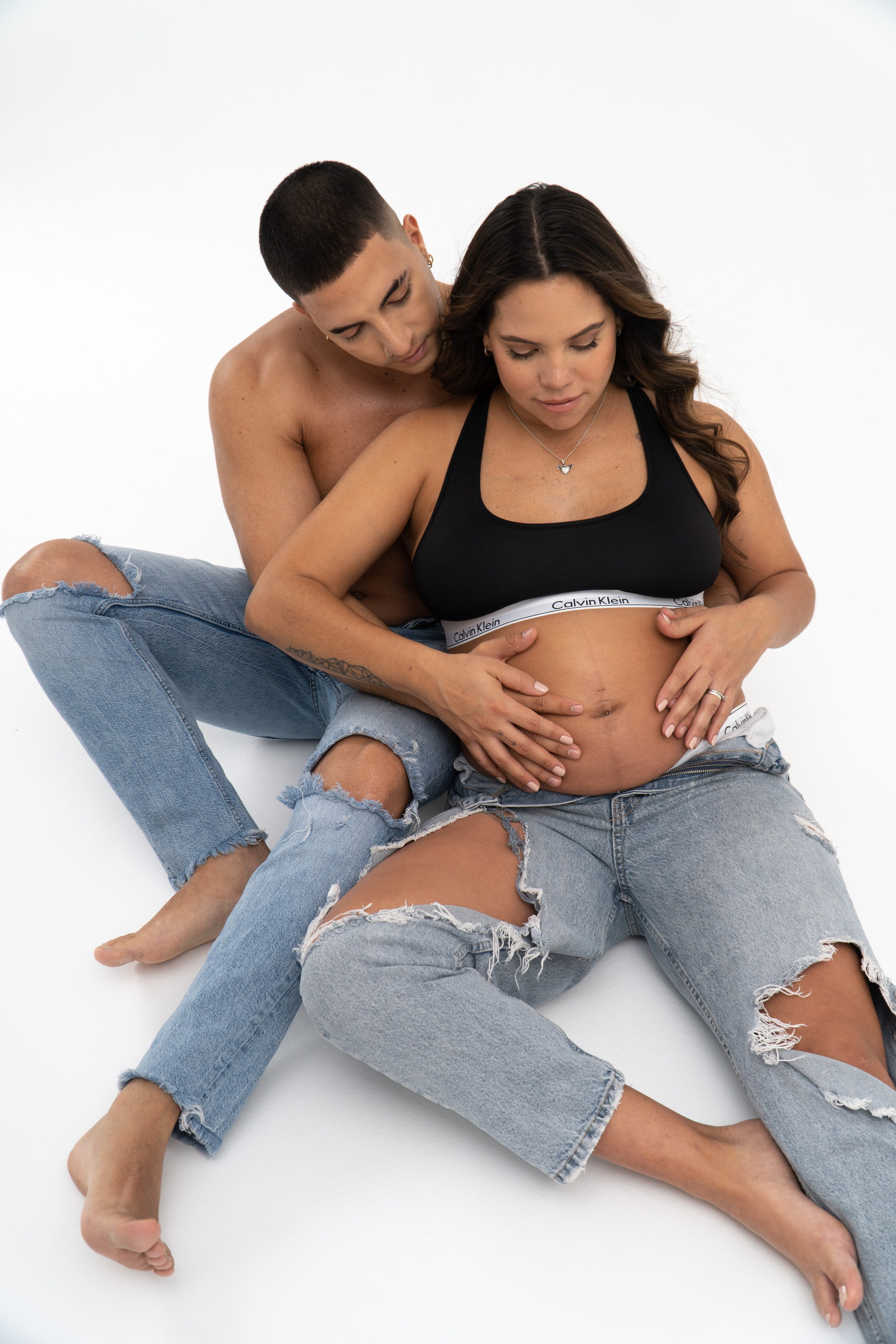 Andrea «en el estudio / in the studio». Wedding Photographer in Barcelona and Medellin