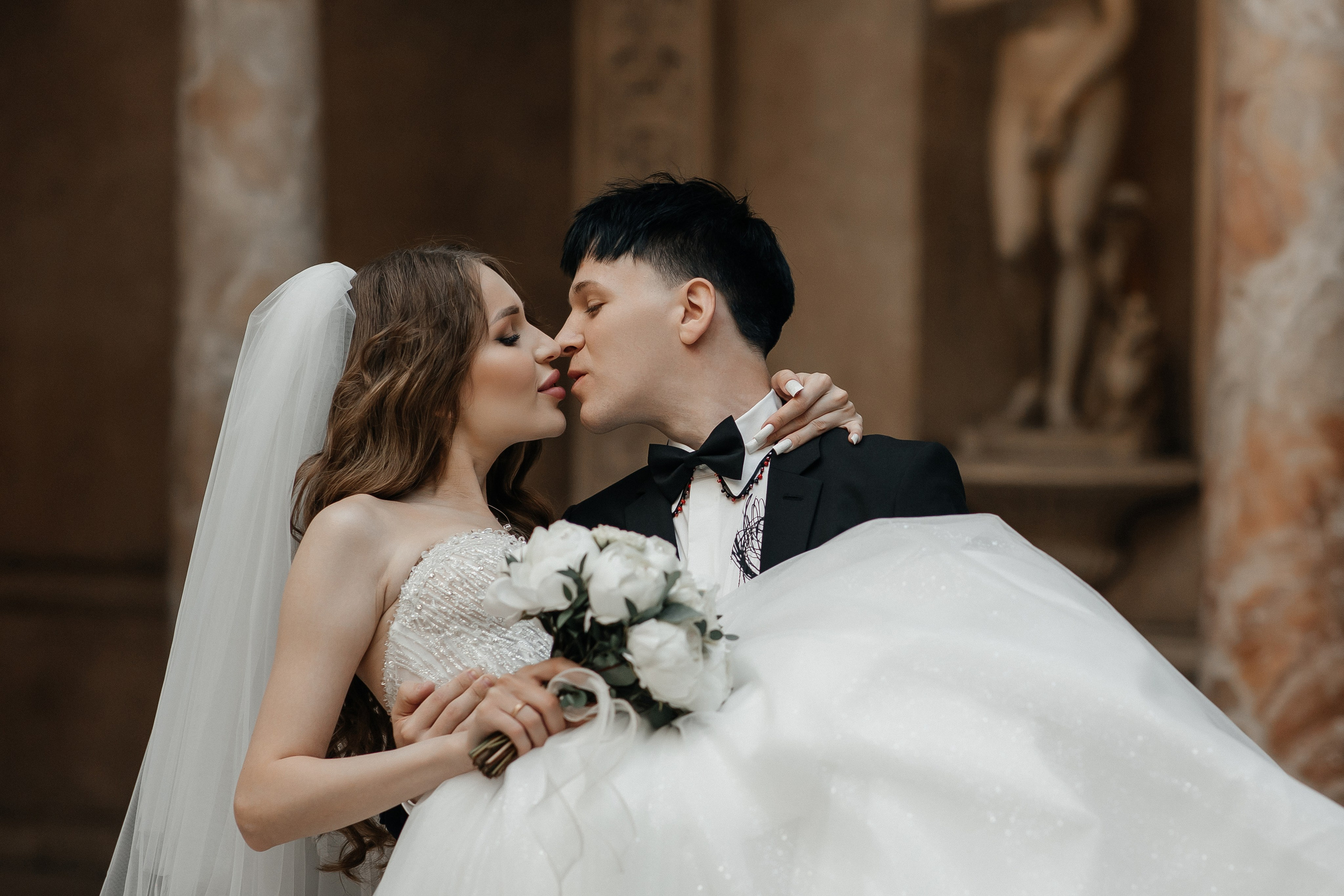 Свадебная фотосессия в ресторане Турандот