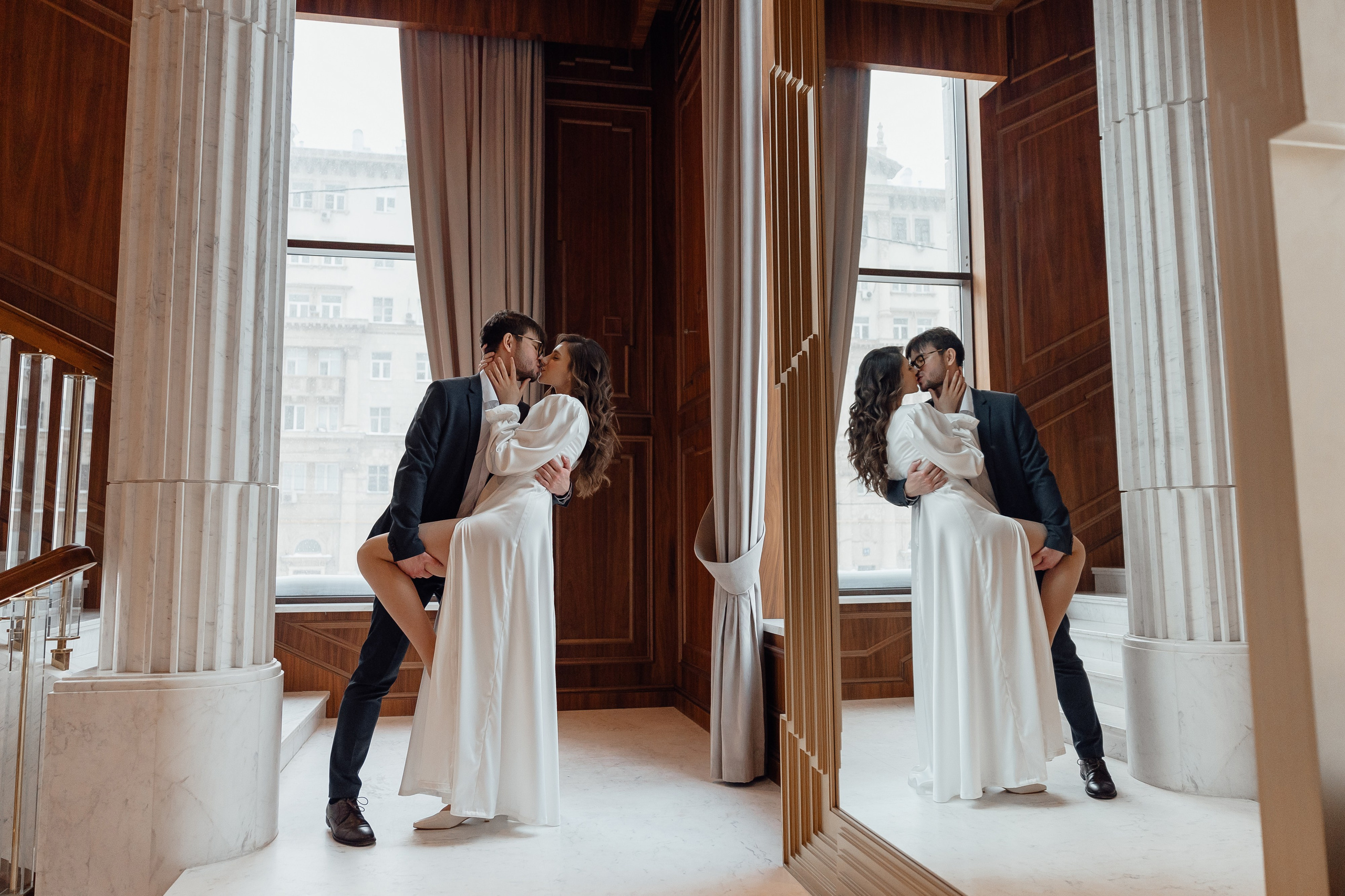 свадебная фотосессия в отеле Marriott Imperial Plaza