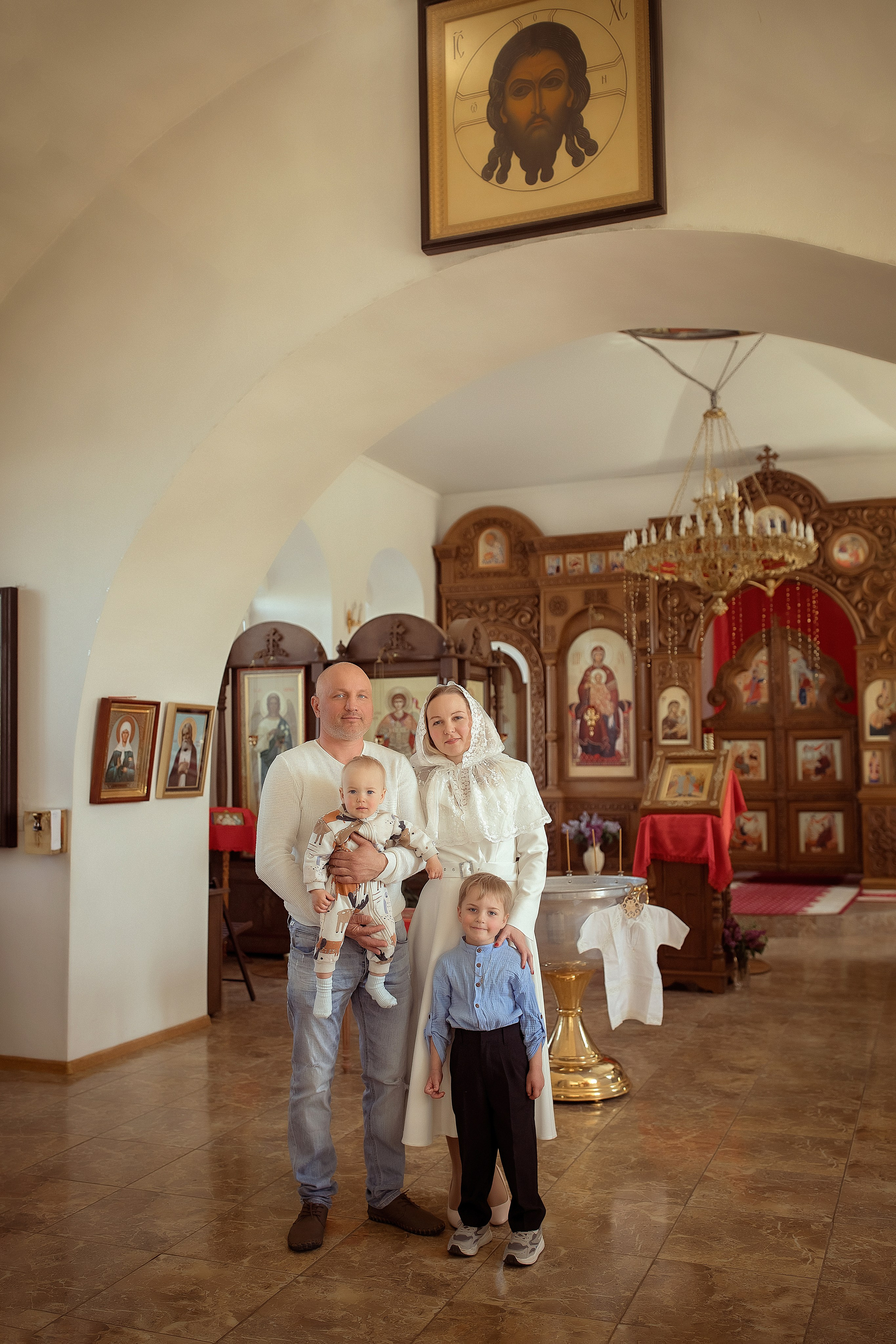 Крещение Андрея Церковь Богоявления Господня. Фотограф на крещение и венчание