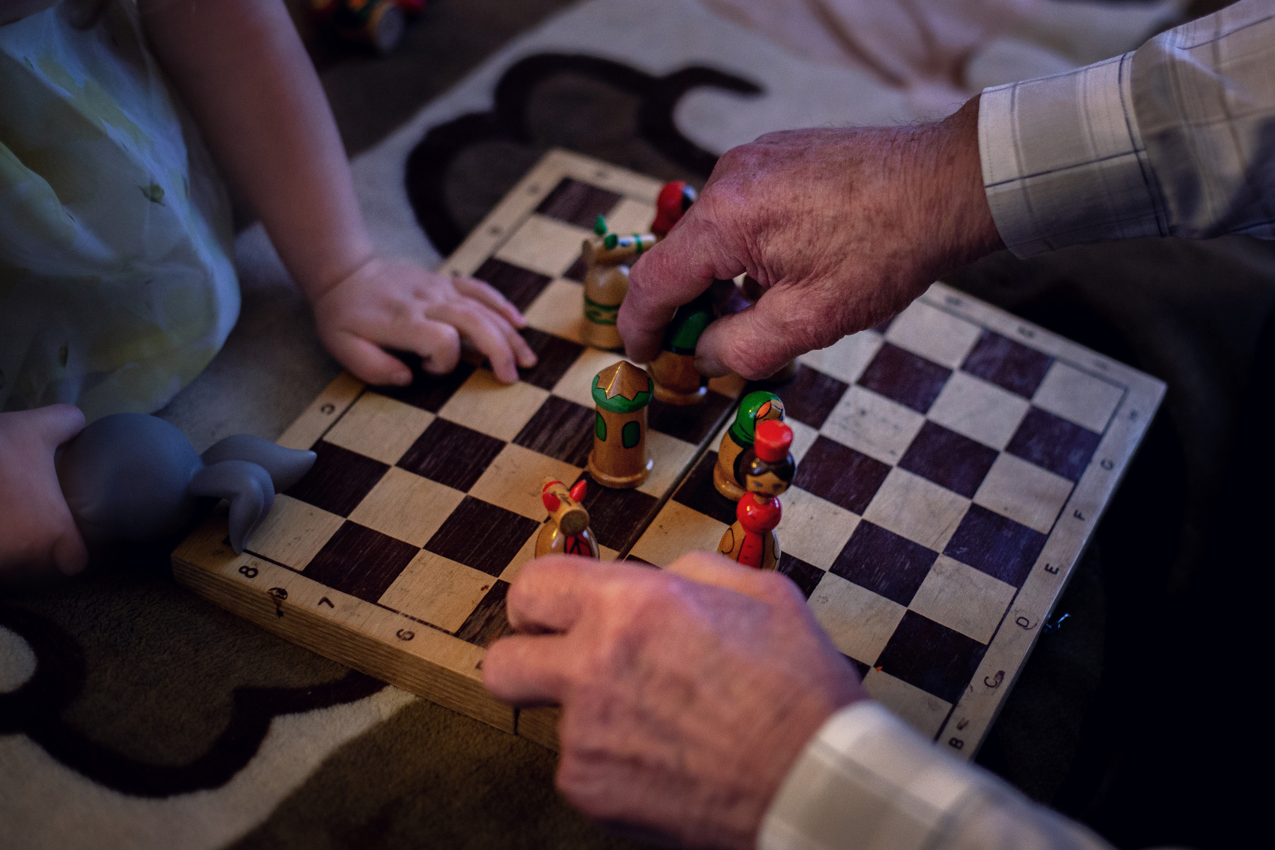 «В гостях у дедушки»_2021. Семейный фотограф в Санкт-Петербурге