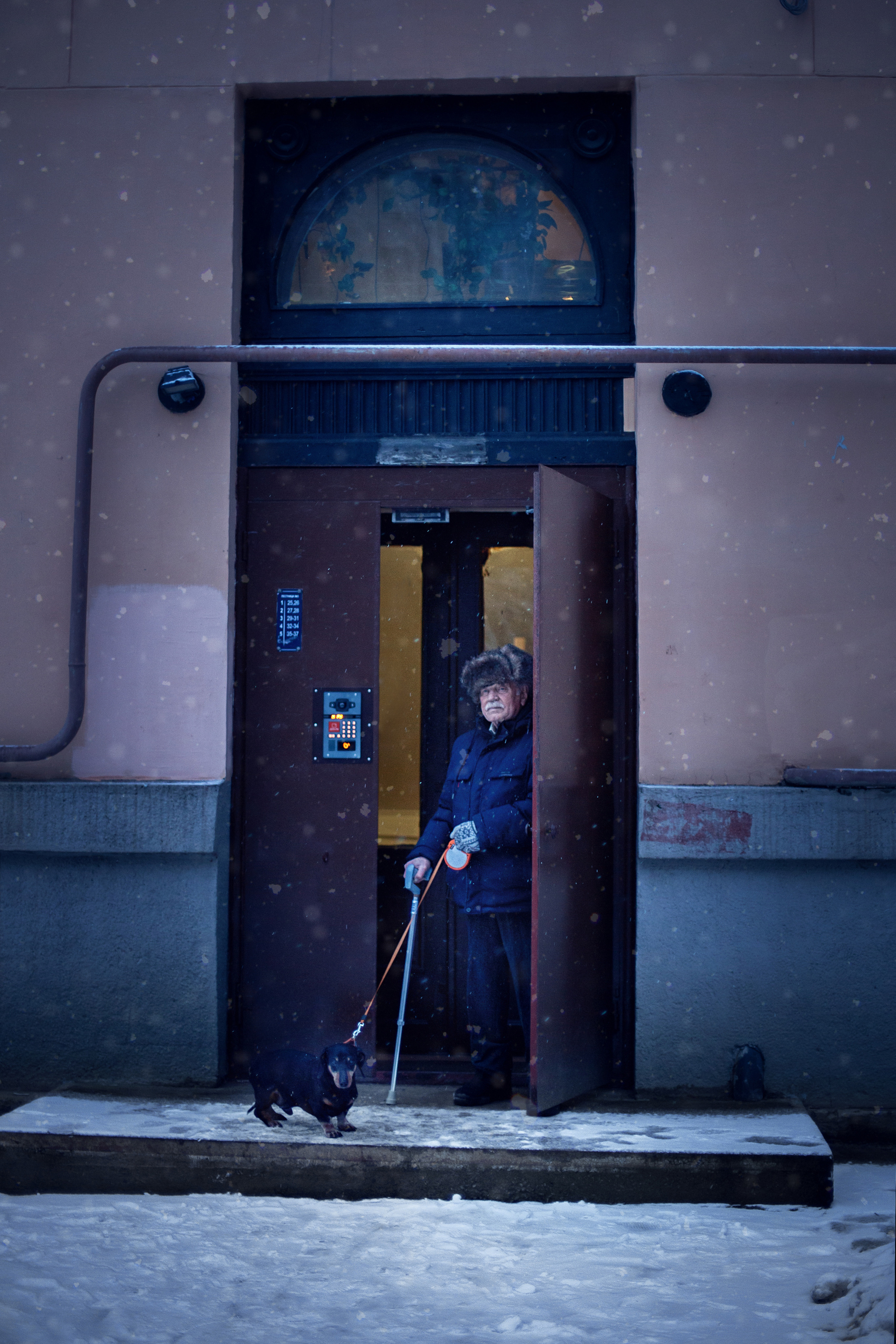 «В гостях у дедушки»_2021. Семейный фотограф в Санкт-Петербурге