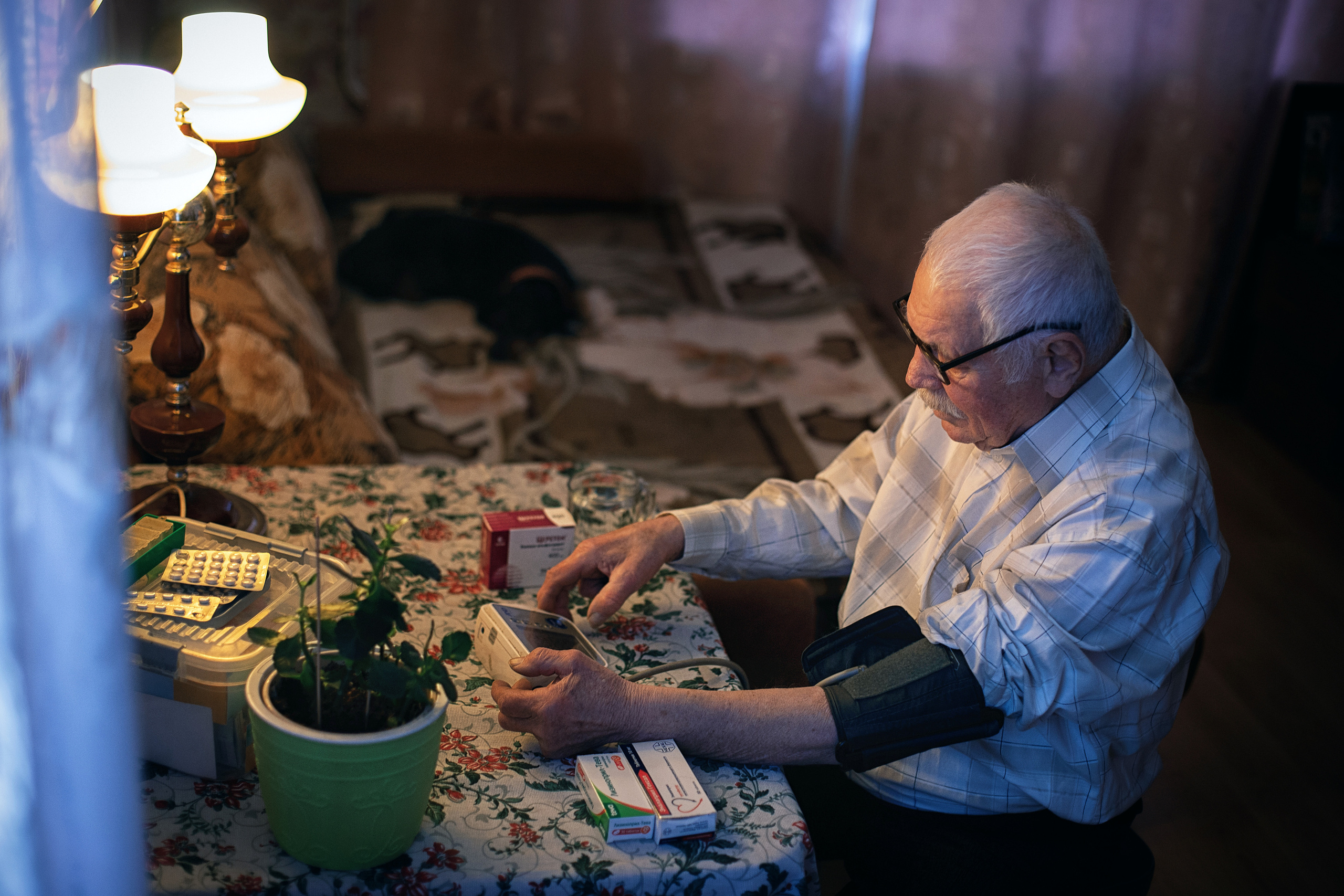 «В гостях у дедушки»_2021. Семейный фотограф в Санкт-Петербурге