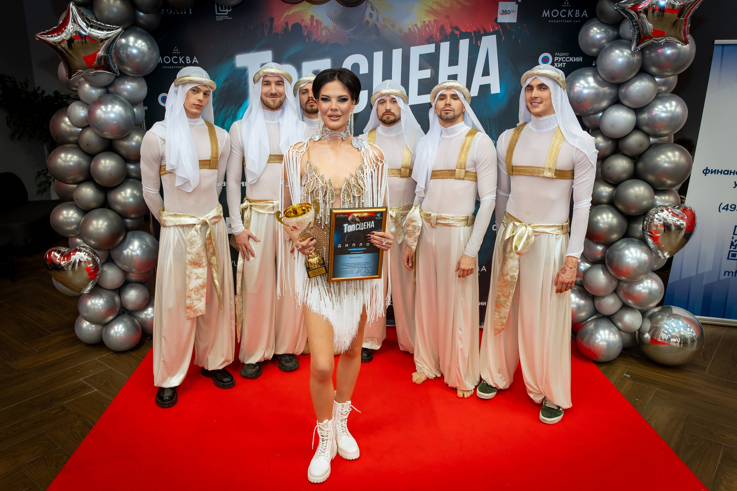 Съёмка гала-концерта ТОПСЦЕНА