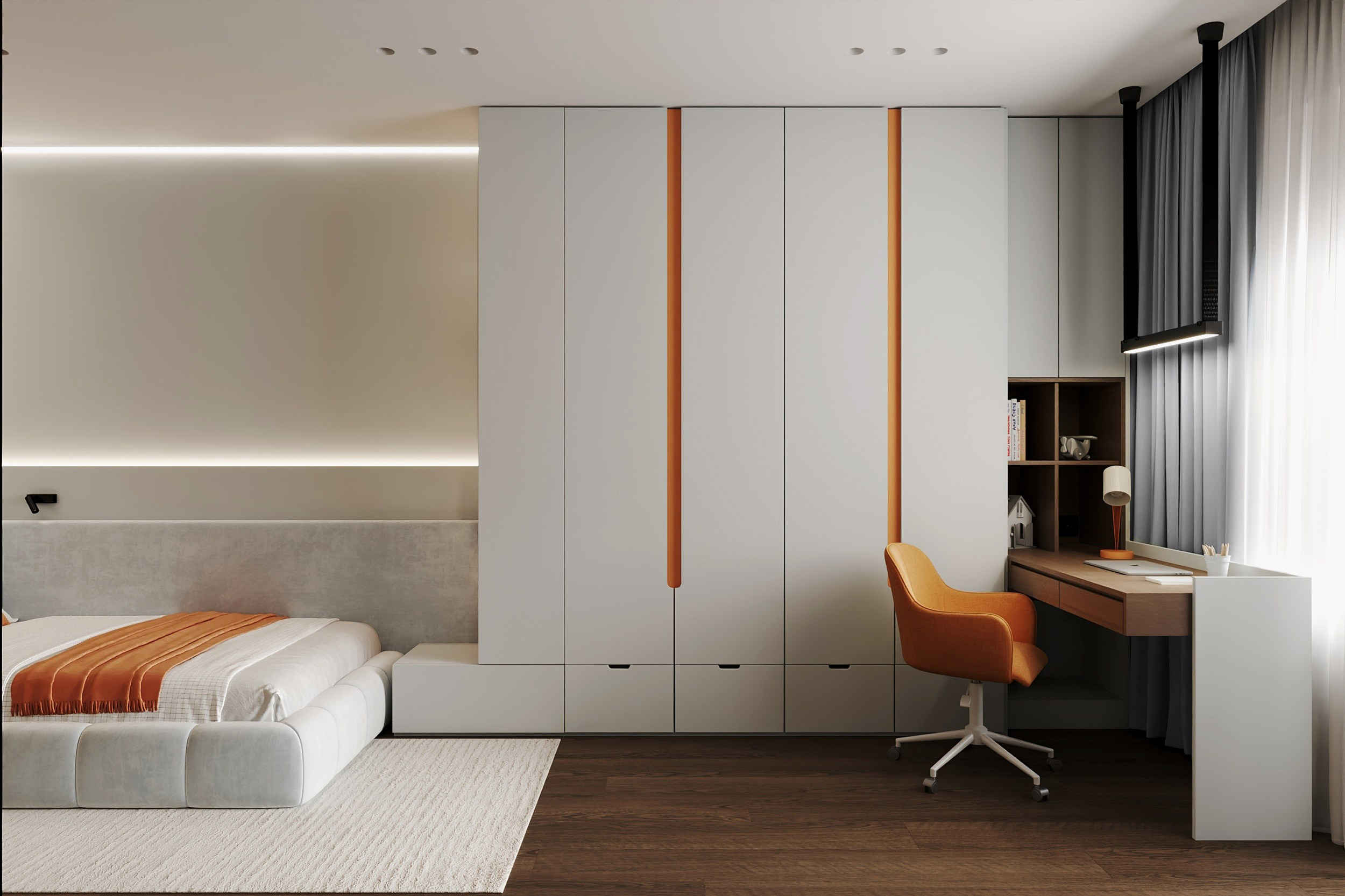 B27_Дизайнеры: Darya Shchetinina, Natalia Sukharnikova. 3d визуализатор интерьера Анастасия Лосицкая