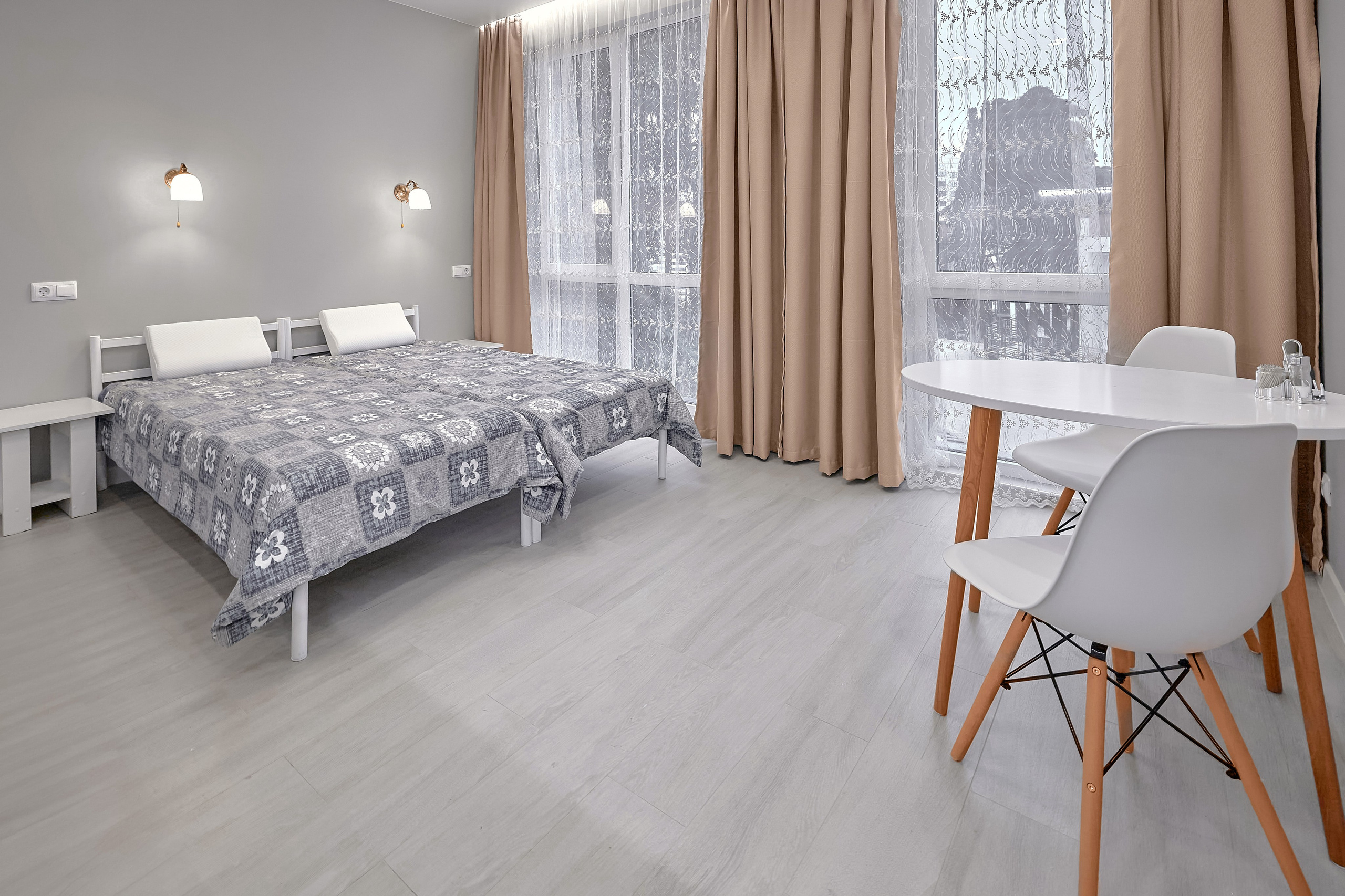 Портфолио по интерьерной и экстерьерной фотосъёмки: Апартаменты — Адлер. Фотограф Яковлев Роман — Красноярск