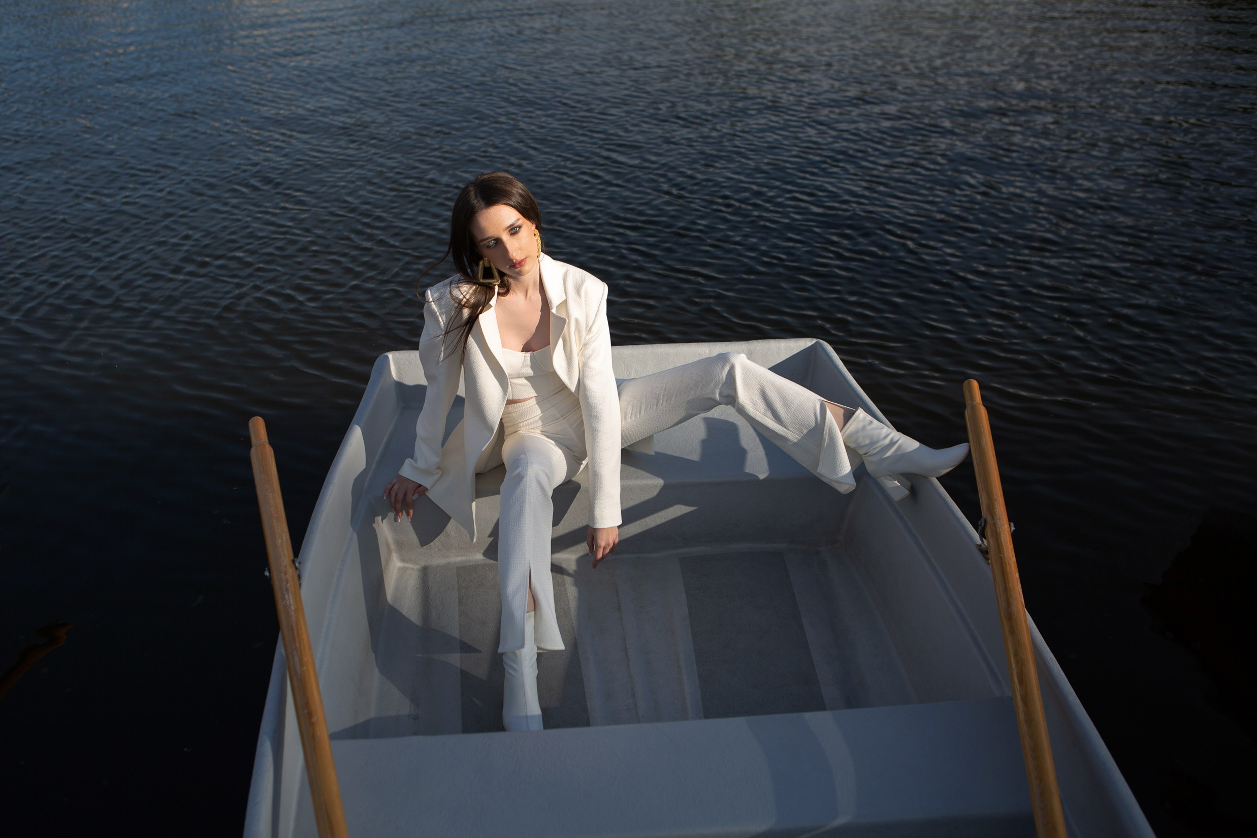 Показ на воде. Свадебный и портретный фотограф Москва