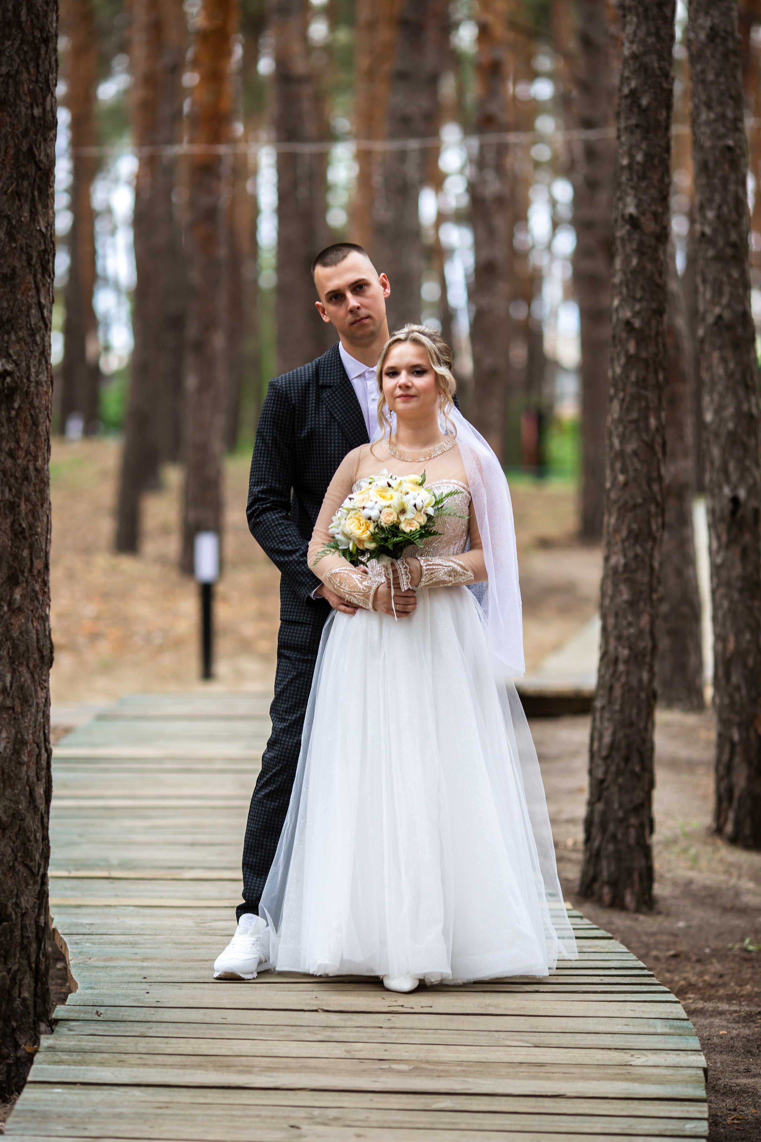 Леонид + Ксения. Свадебный и семейный фотограф в Михайловке Полина Крипс