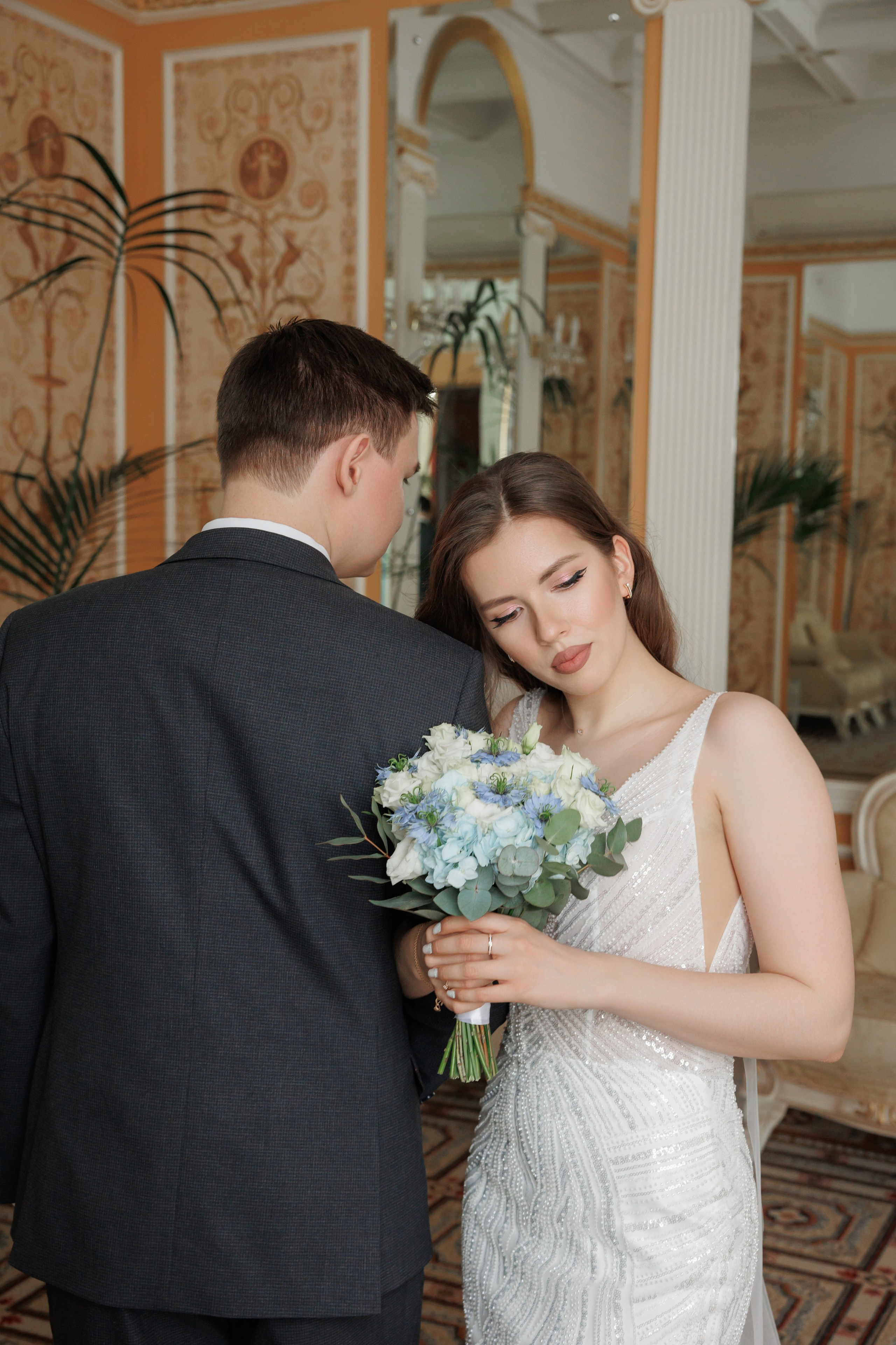 Даша и Дима, Грибоедовский ЗАГС. Свадебный и репортажный фотограф (Москва, Королев и другие)