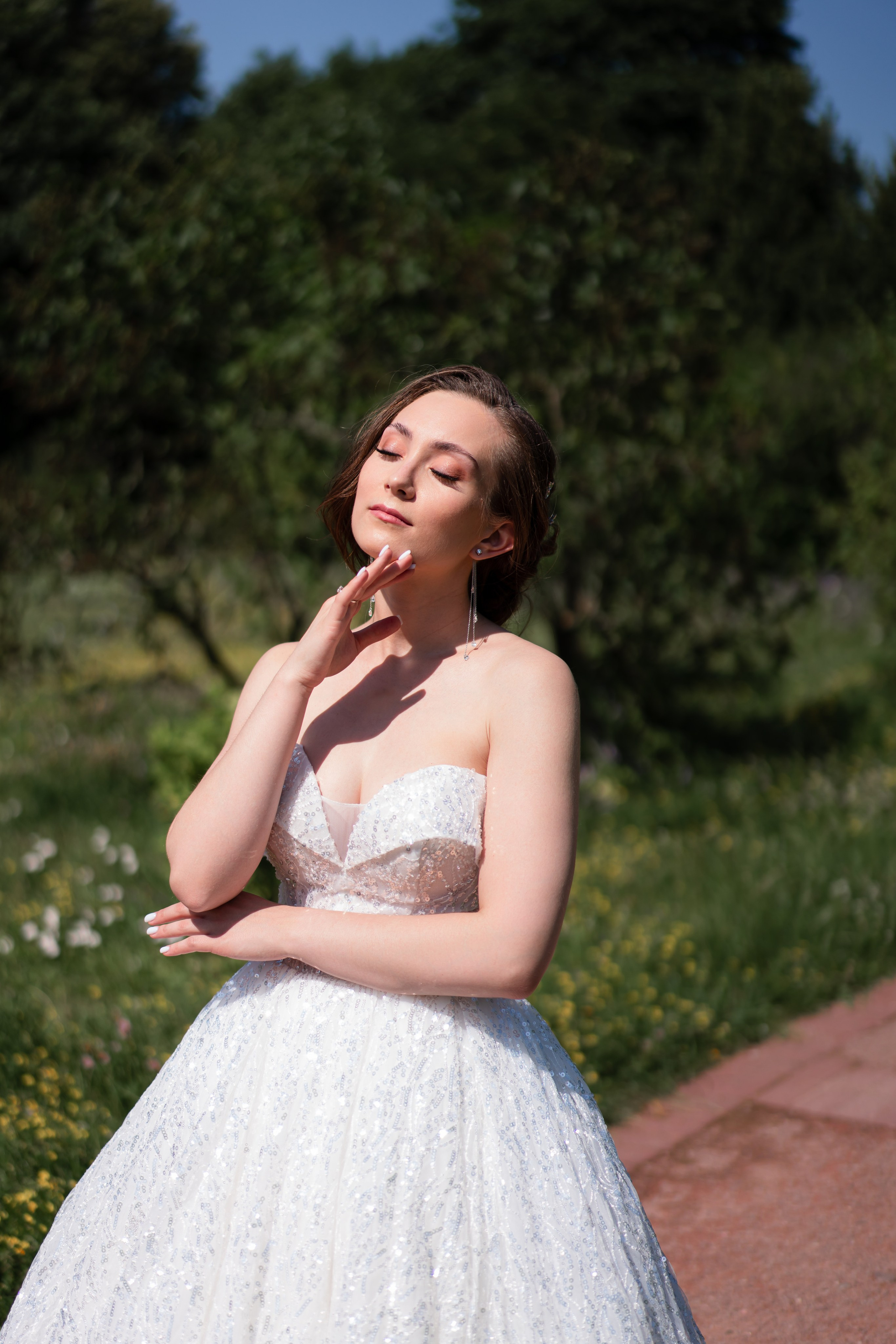 Свадебная фотосессия в Царицыно. Свадебный фотограф Вера Климова