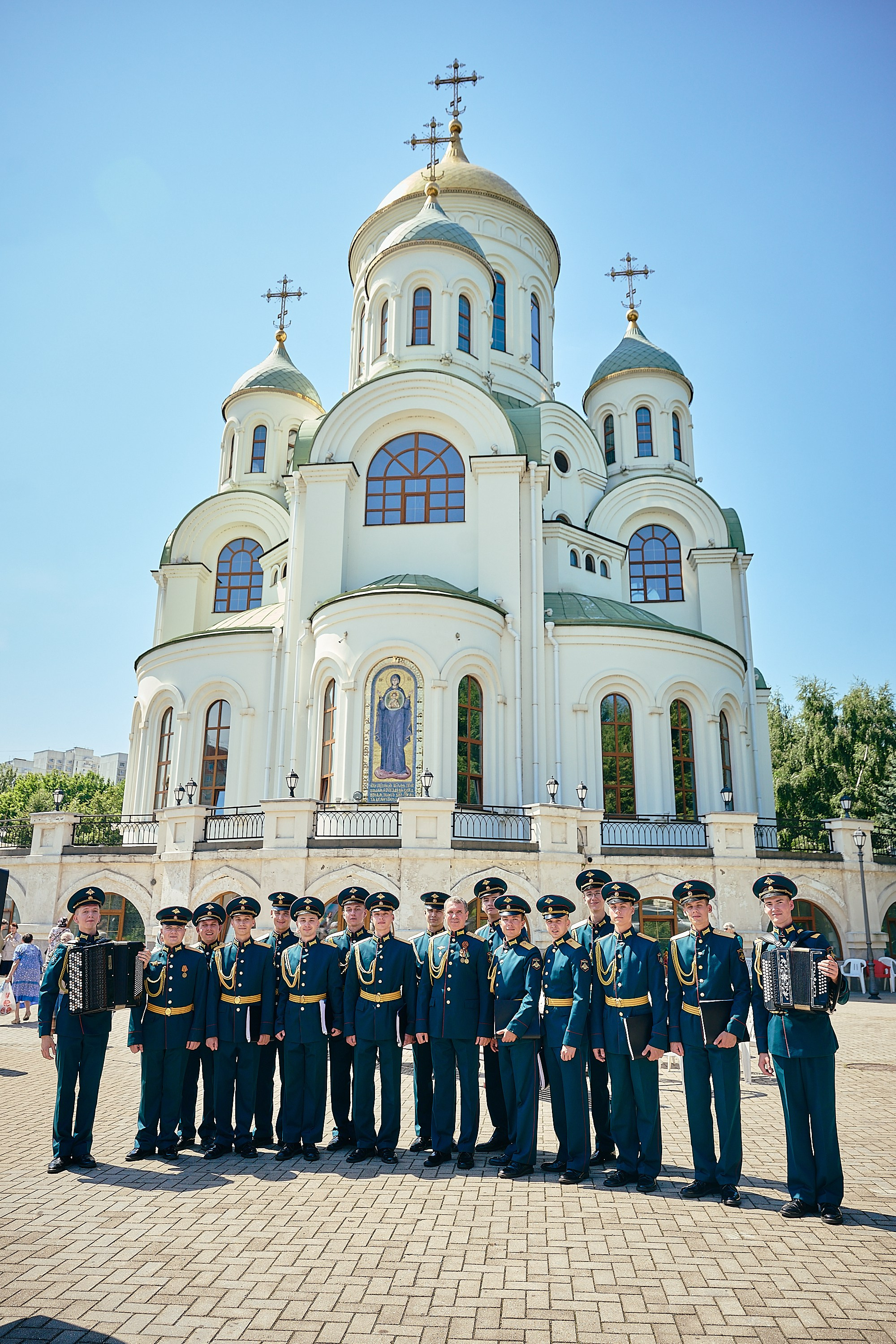 Престольный праздник в храме преподобного Сергия Радонежского в Солнцево. Фотограф Елена Думби