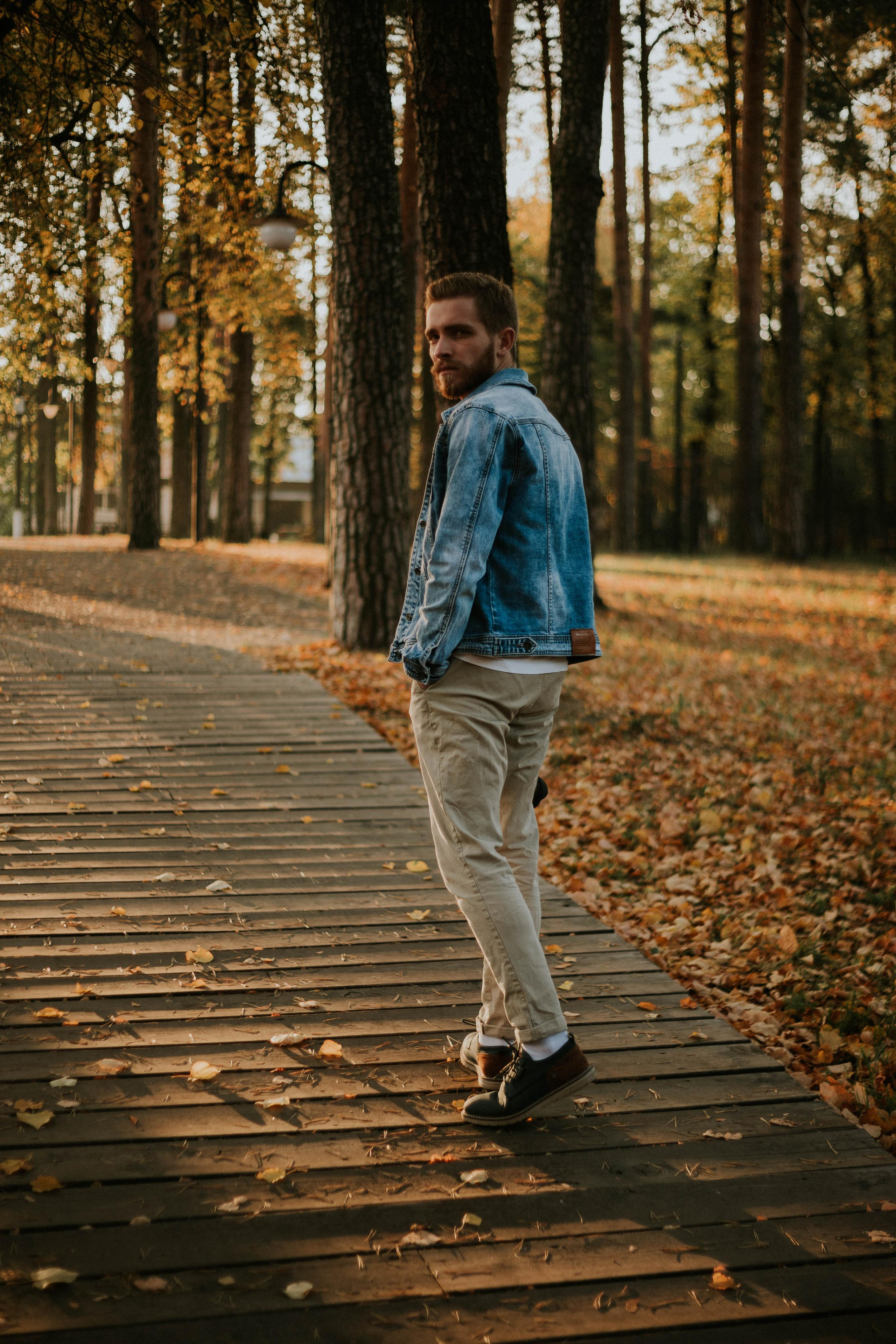 Осеняя фотосессия мужского портрета. Фотограф Ногинск | Черноголовка Ева Быковских