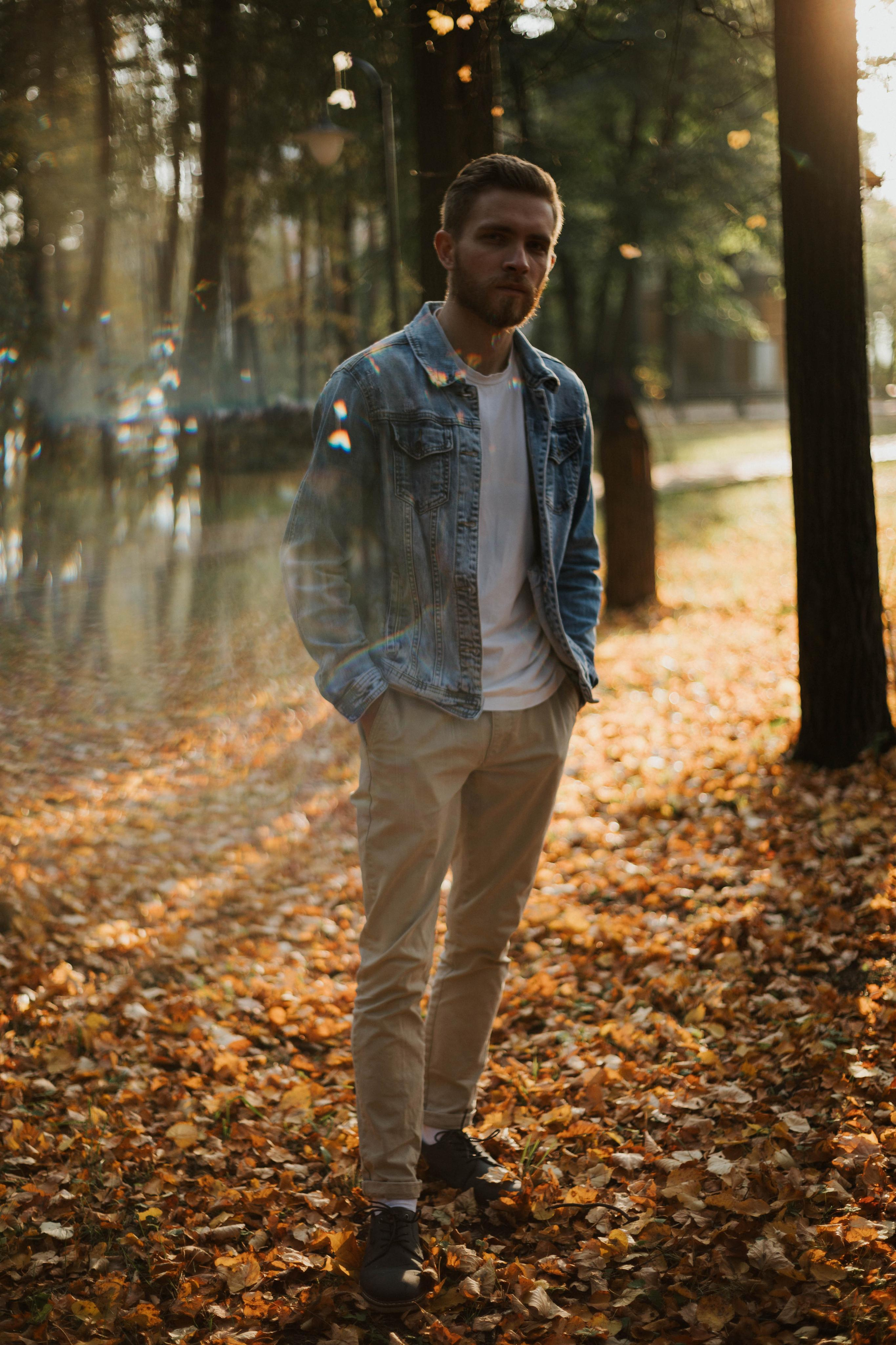 Осеняя фотосессия мужского портрета. Фотограф Ногинск | Черноголовка Ева Быковских