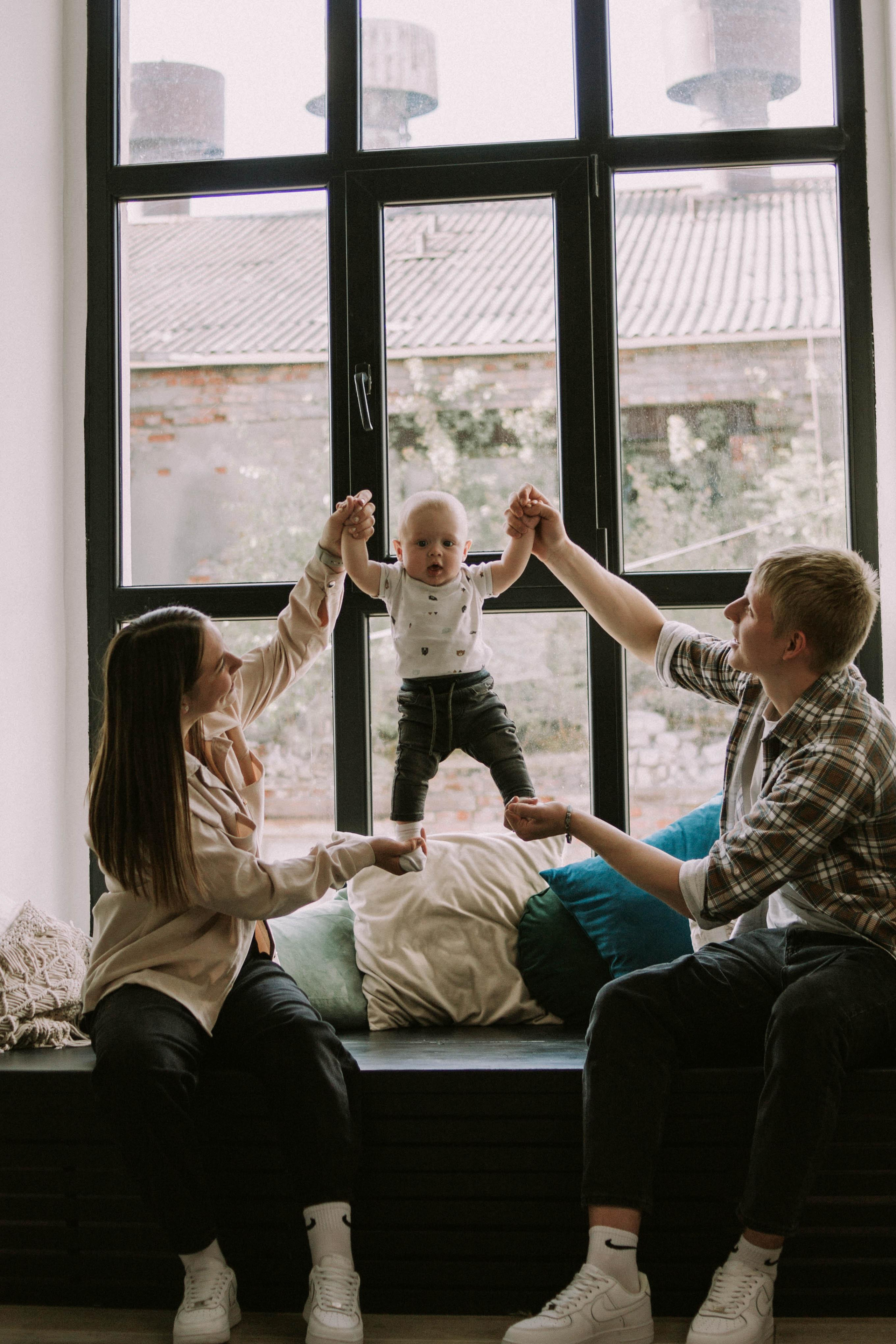 Семейная студийная фотосессия в Ногинске. Фотограф Ногинск | Черноголовка Ева Быковских