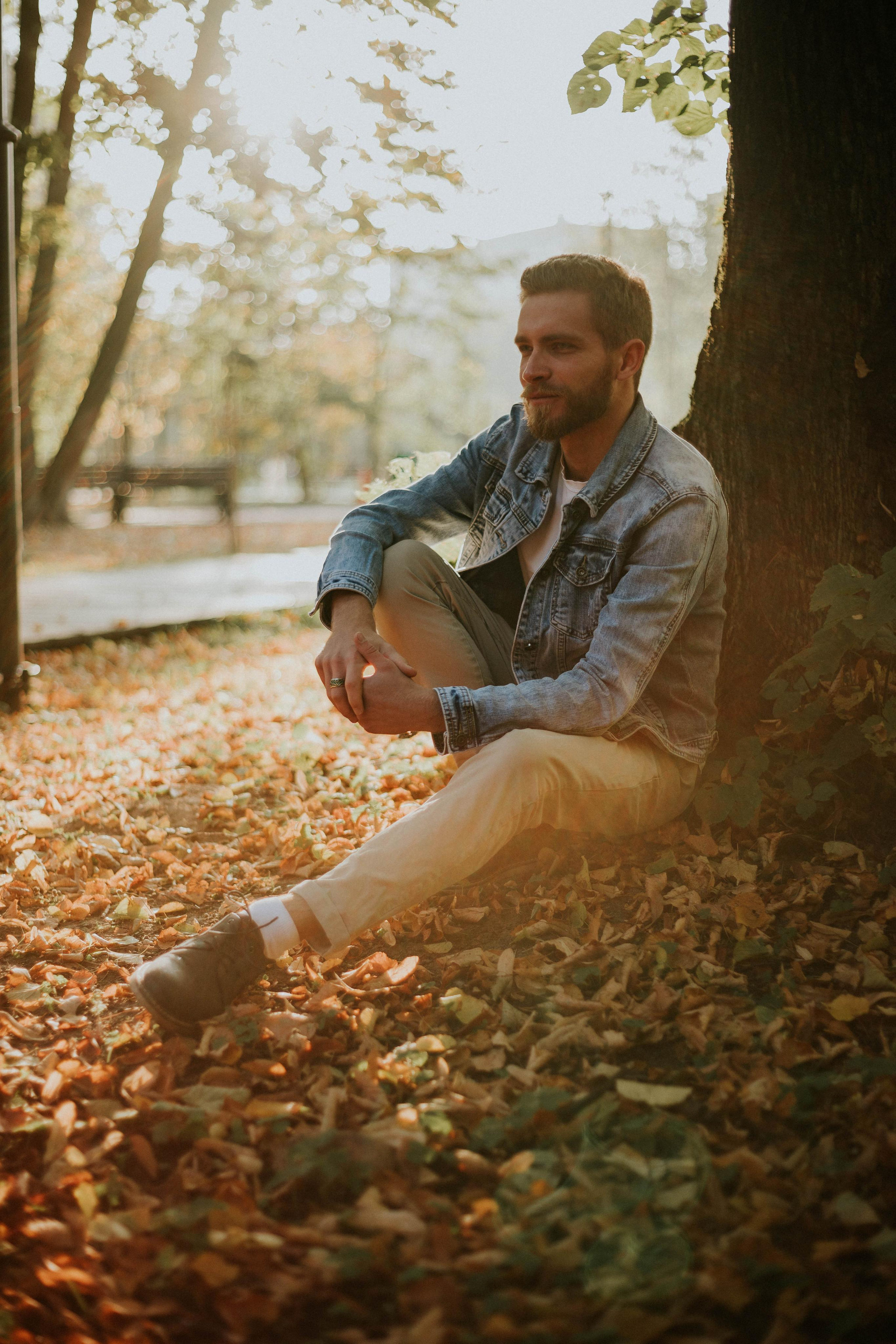 Осеняя фотосессия мужского портрета. Фотограф Ногинск | Черноголовка Ева Быковских
