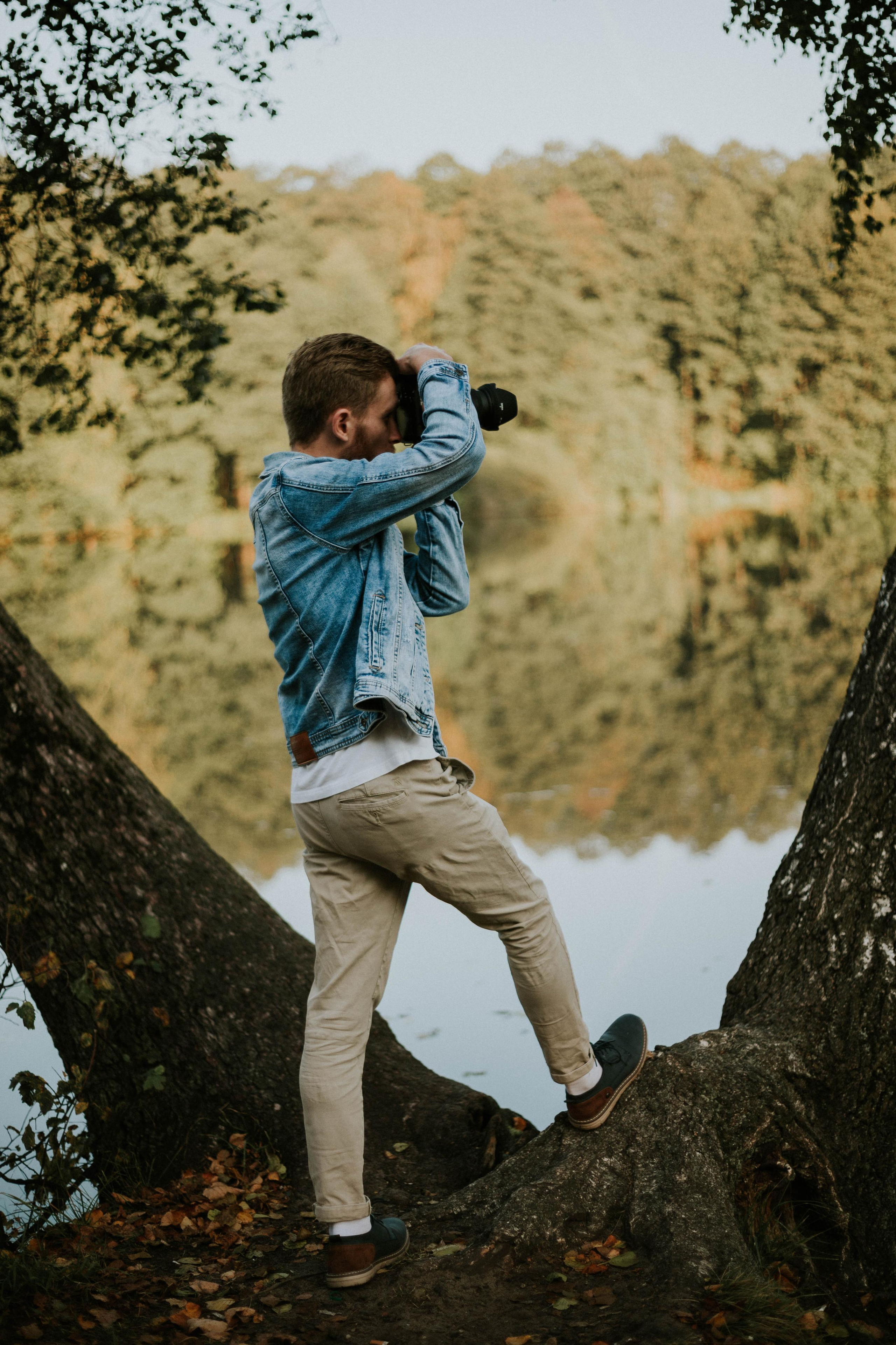 Осеняя фотосессия мужского портрета. Фотограф Ногинск | Черноголовка Ева Быковских