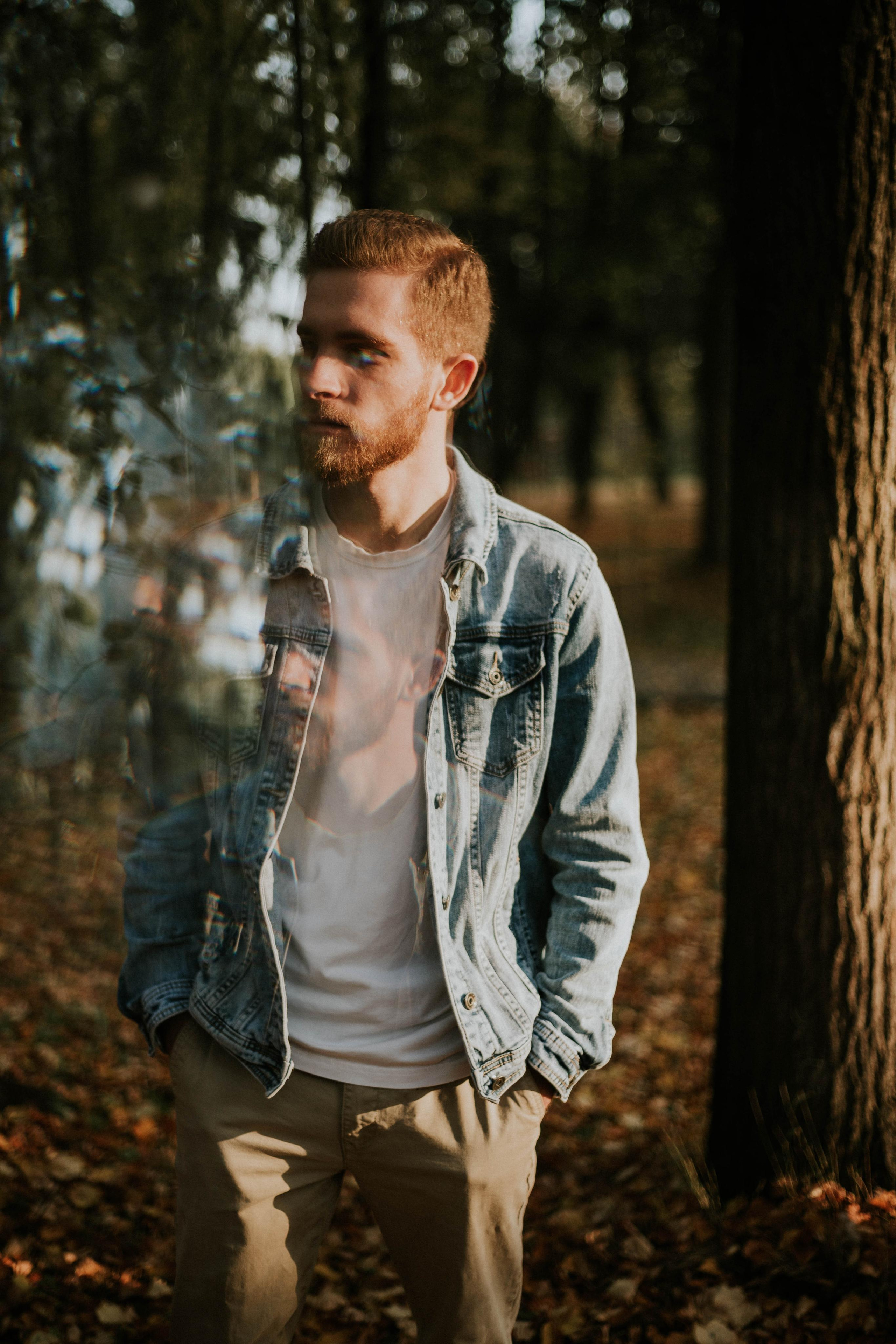 Осеняя фотосессия мужского портрета. Фотограф Ногинск | Черноголовка Ева Быковских