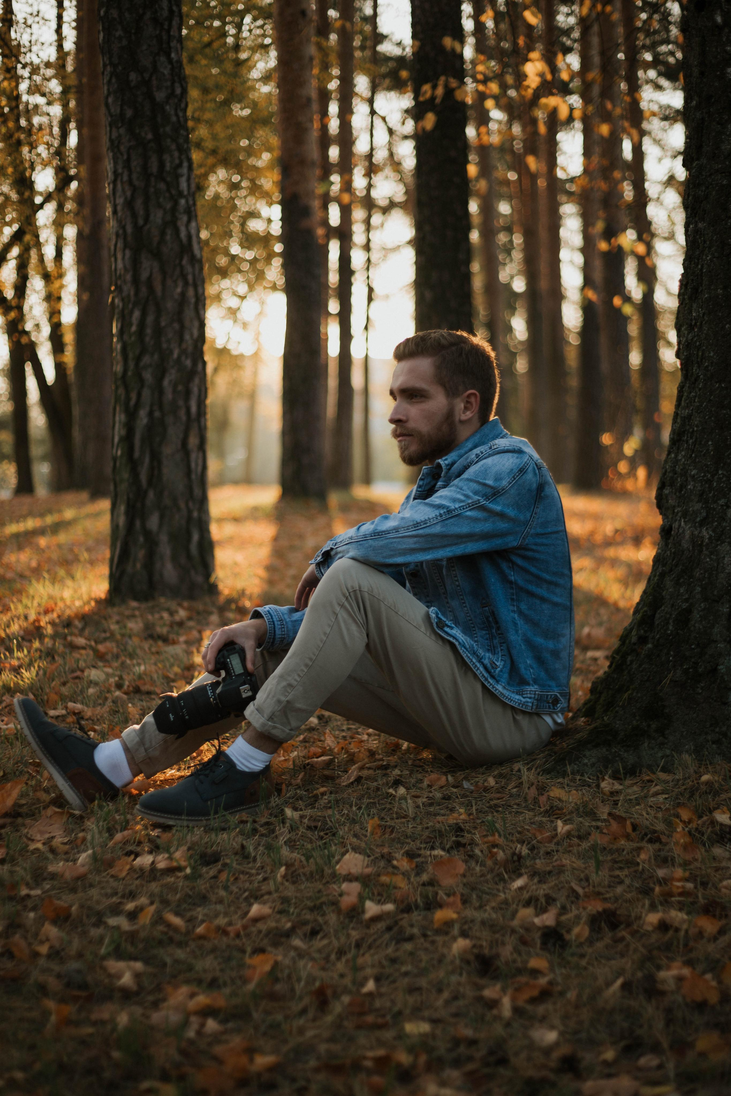 Мужская осеняя фотосъёмка в Ногинске