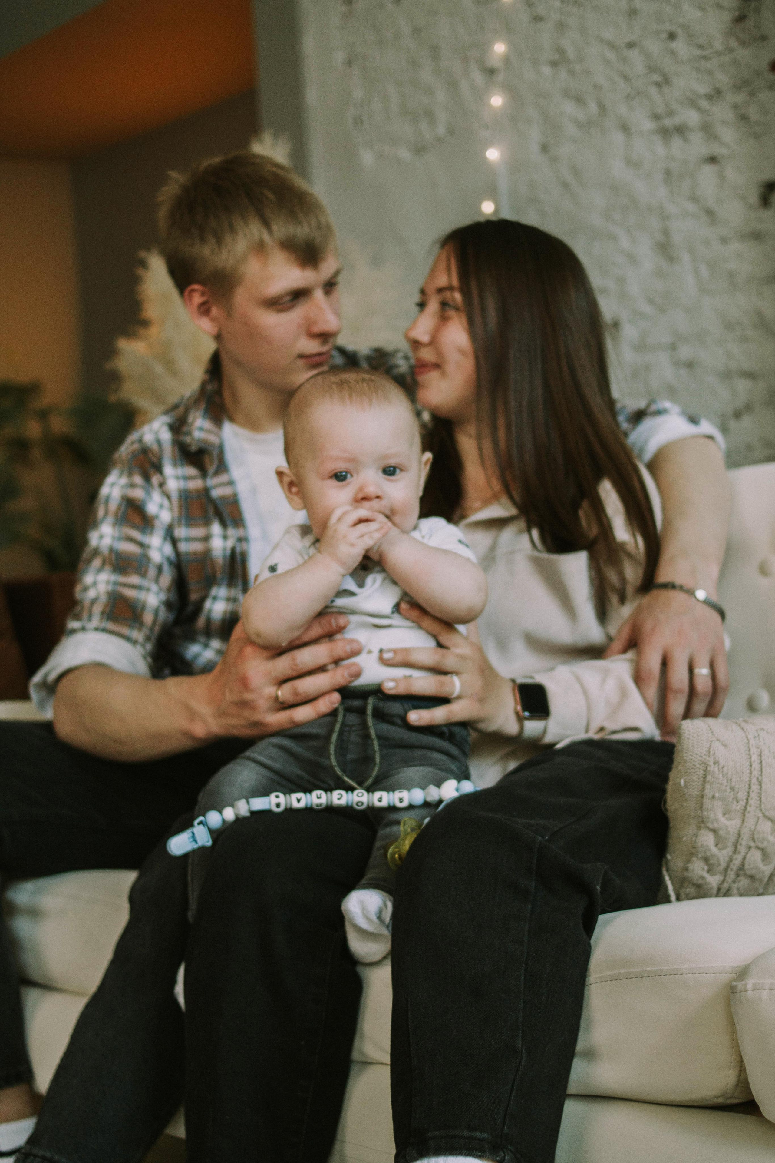 Семейная студийная фотосессия в Ногинске. Фотограф Ногинск | Черноголовка Ева Быковских