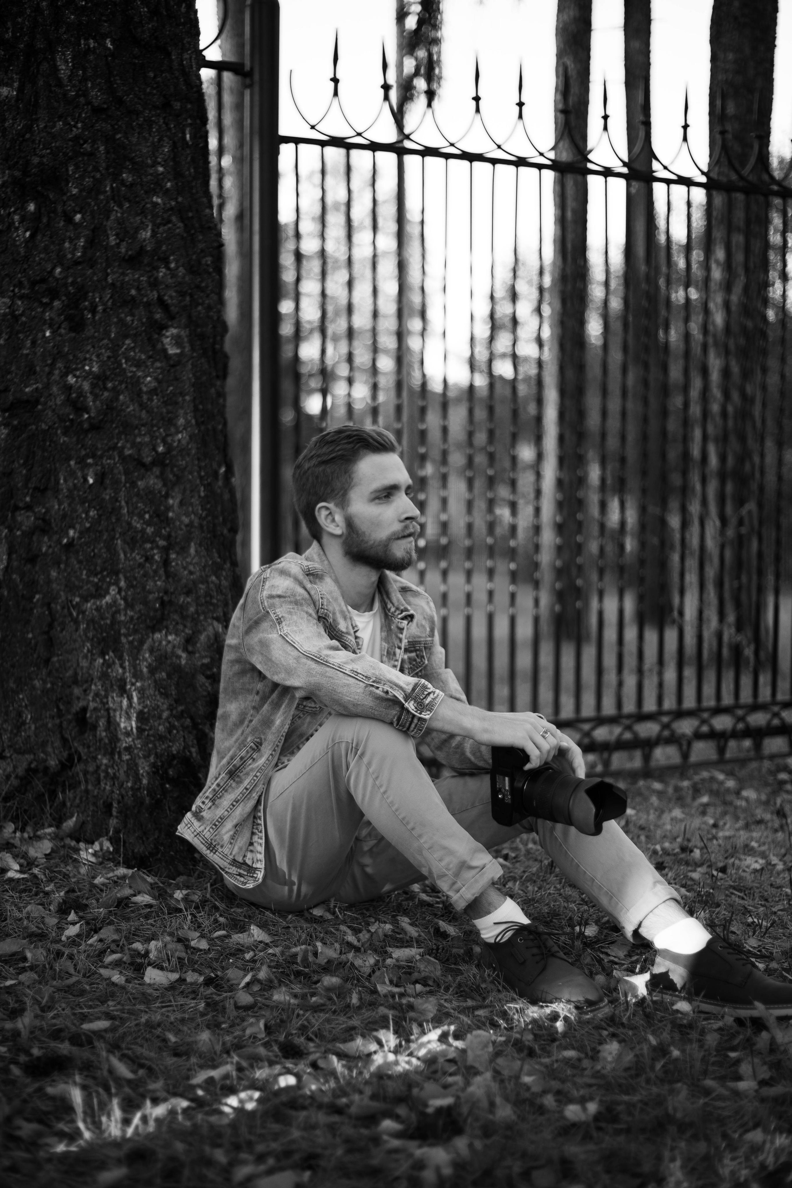 Осеняя фотосессия мужского портрета. Фотограф Ногинск | Черноголовка Ева Быковских