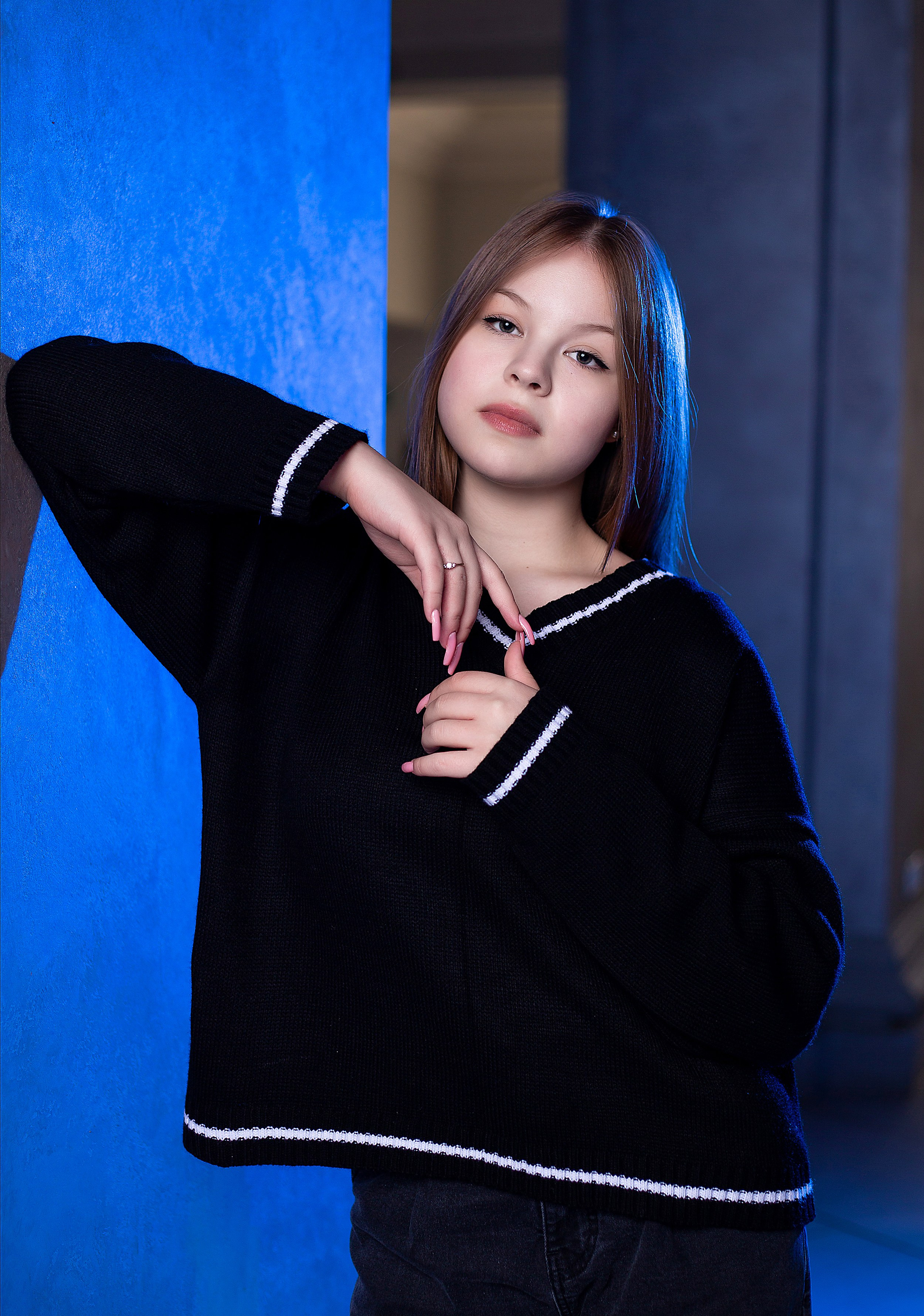 портрет  ученицы старших классов 