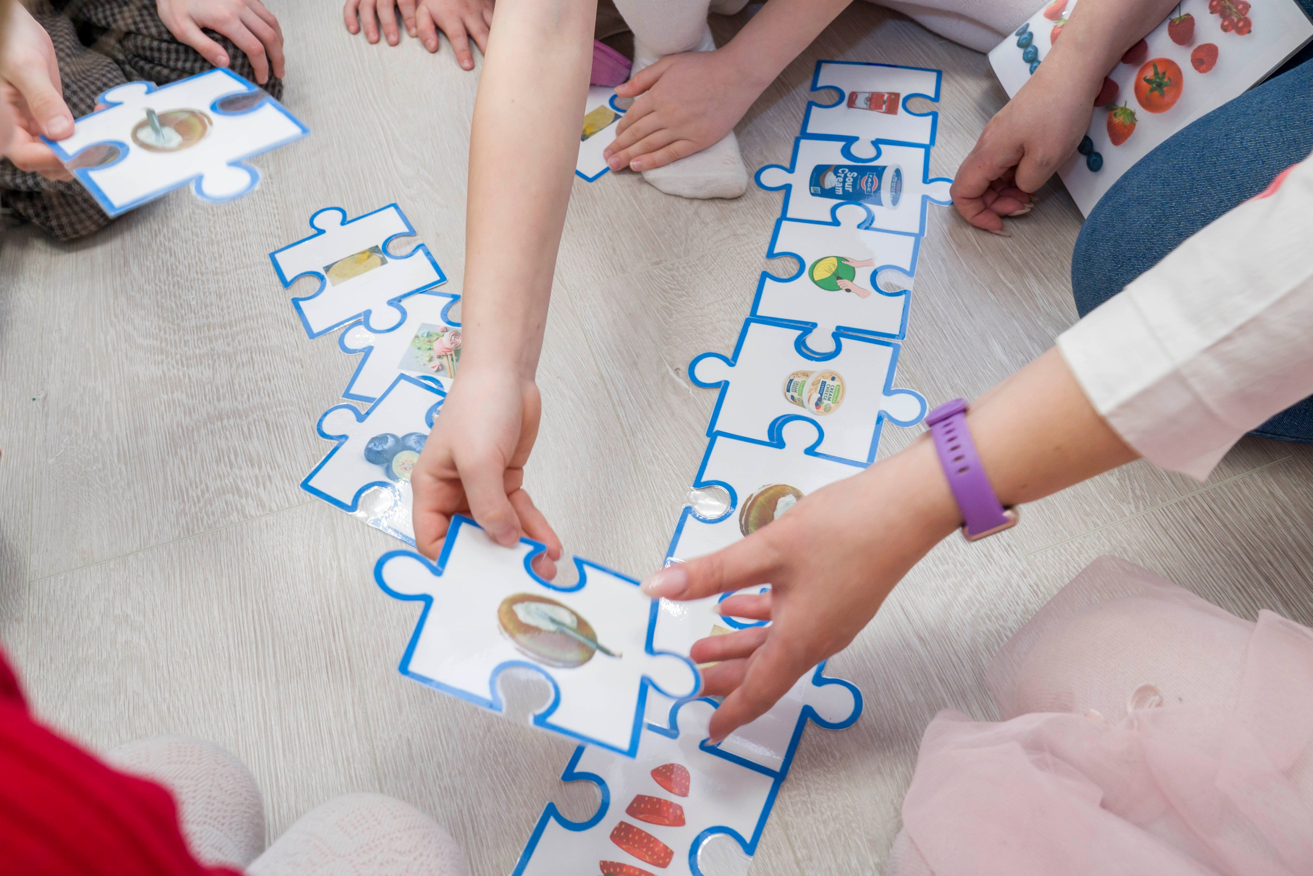 Детский кулинарный мастер-класс Билингво. Фотограф в Санкт-Петербурге. Репортажная и все съёмки для бизнеса