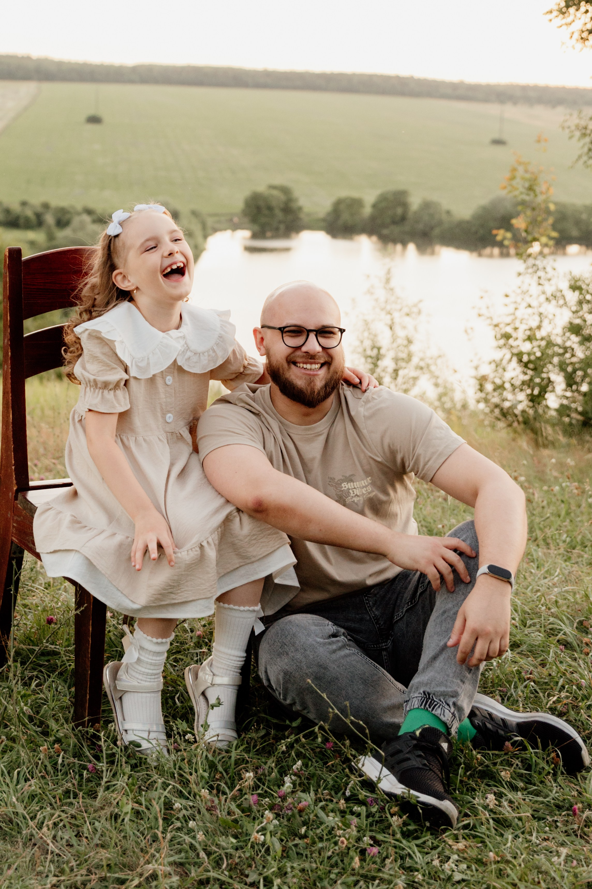 Летний вечер с семьей. Семейный фотограф документалист в Пензе Лопатинская Татья