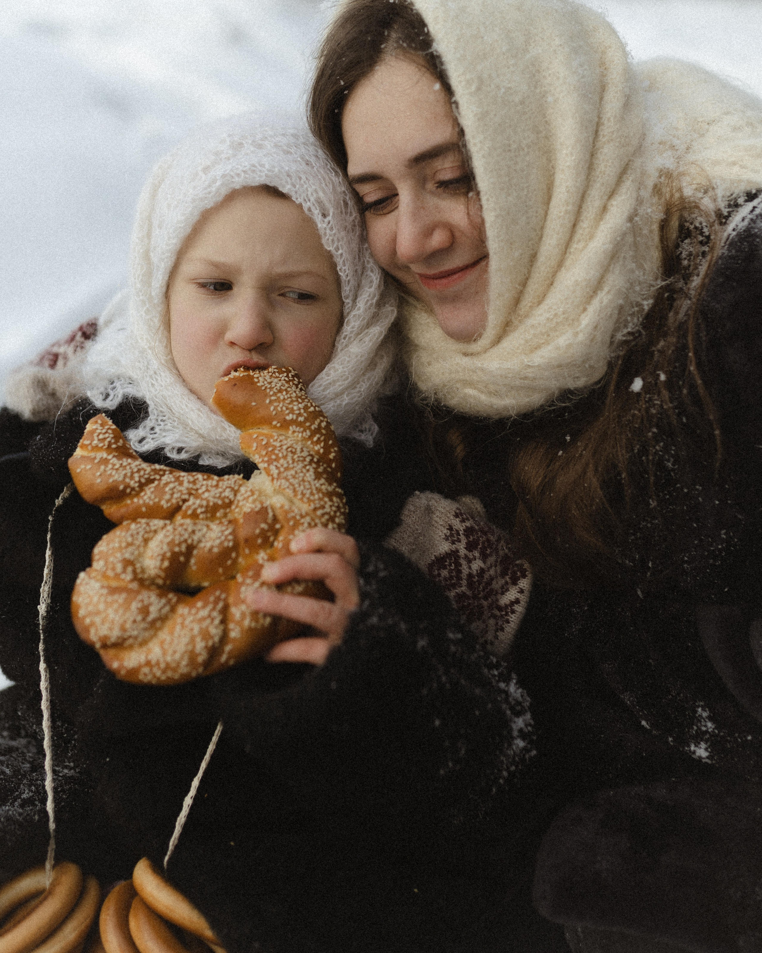 Зима не холодная, когда рядом свои. Семейный фотограф в Москве Алина Савченко