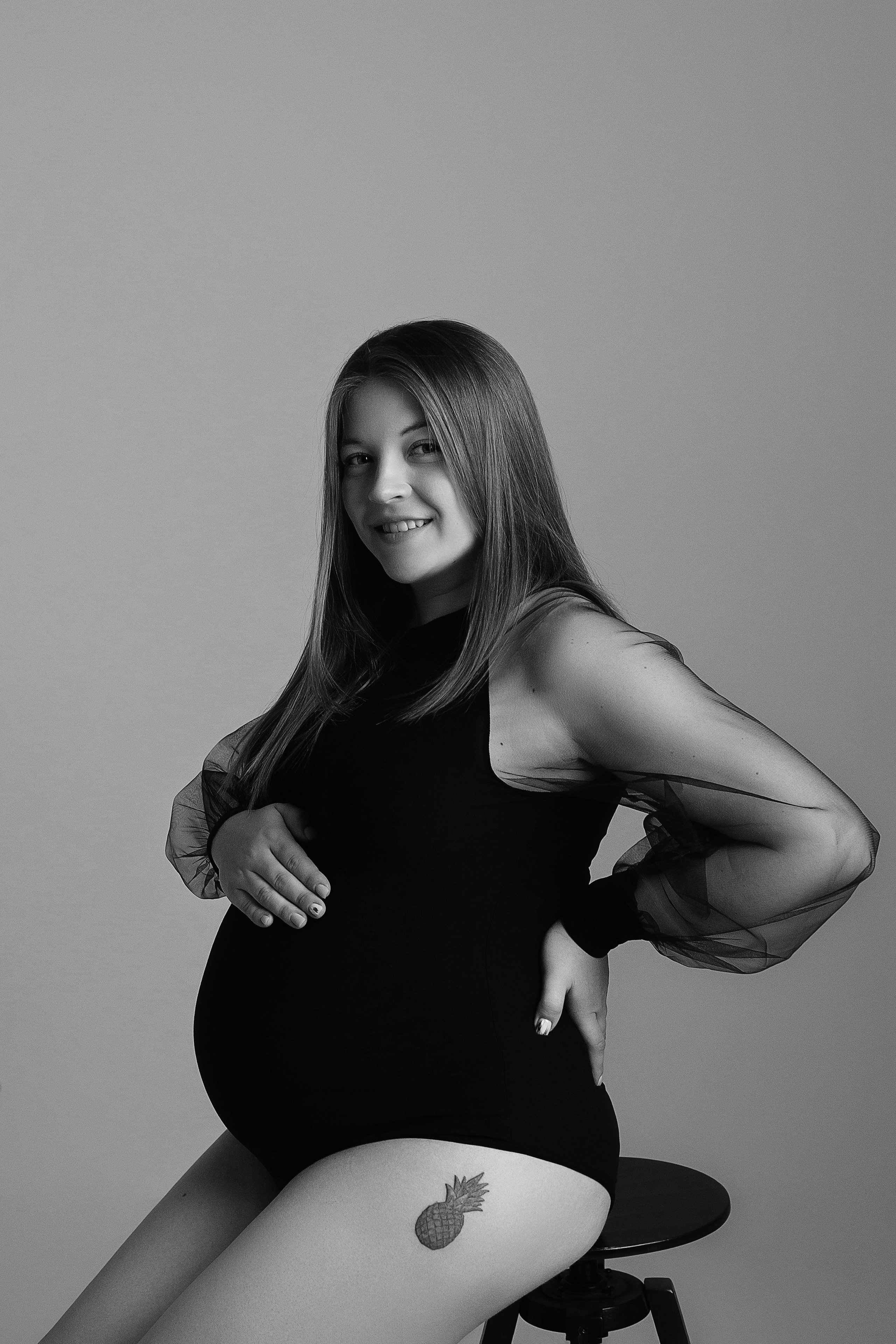 Беременность в студии. Фотограф новорожденных Серпухов, Протвино, Москва I Марина Бурмистрова