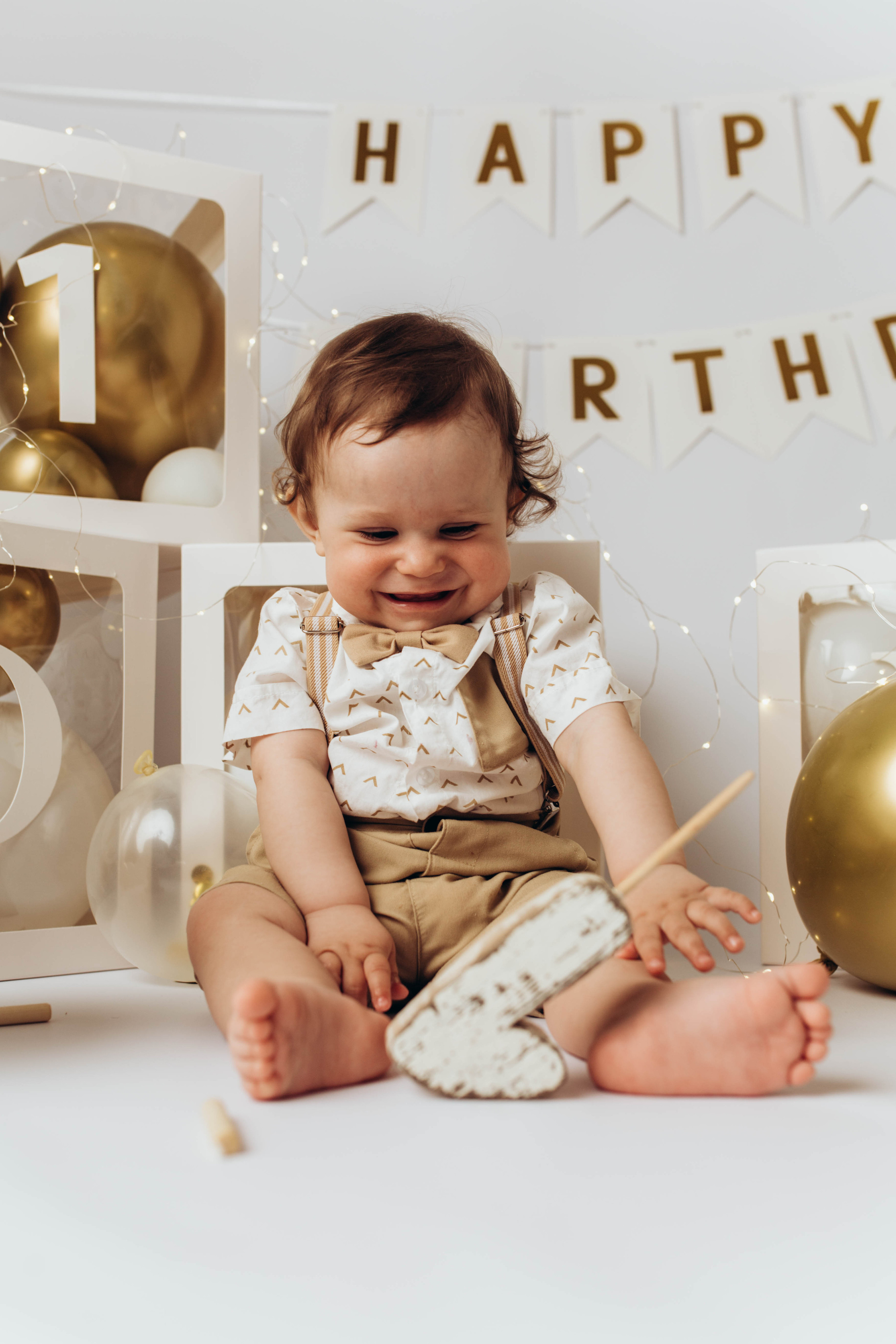 Святослав. Годовасие. Фотограф новорожденных Серпухов, Протвино, Москва I Марина Бурмистрова