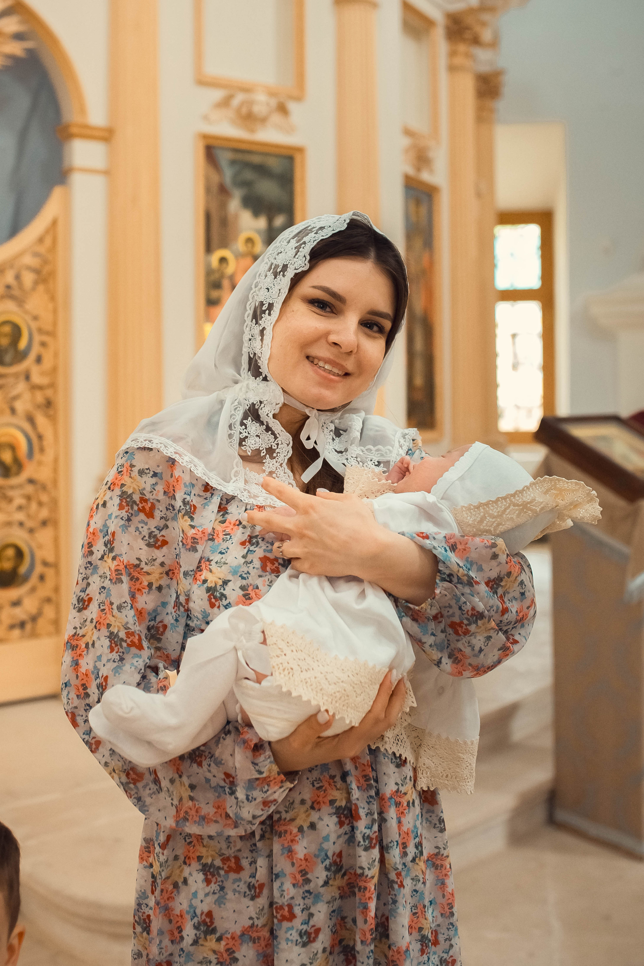 Крещение Подмоклово. Фотограф новорожденных Серпухов, Протвино, Москва I Марина Бурмистрова