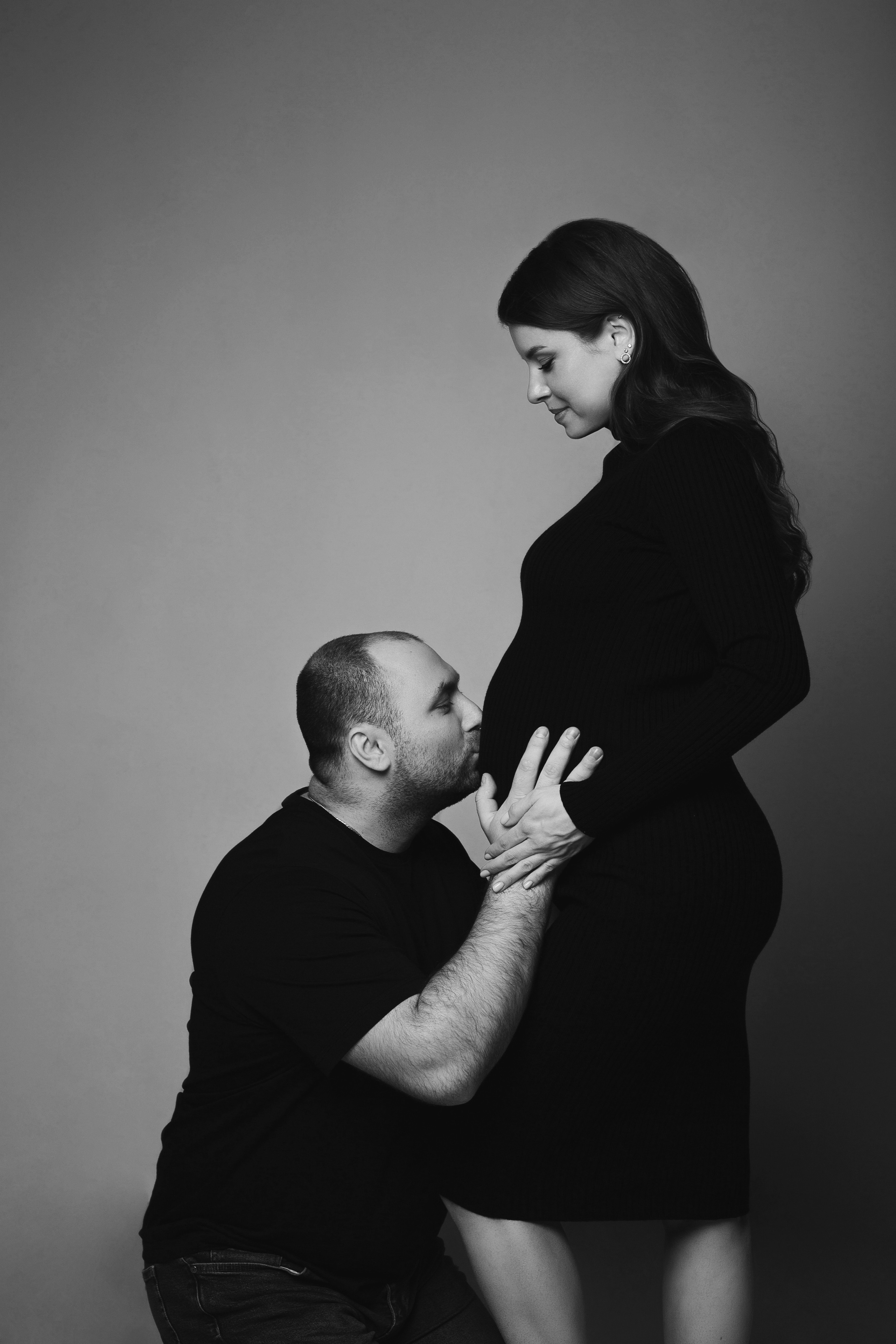 Беременность в студии. Фотограф новорожденных Серпухов, Протвино, Москва I Марина Бурмистрова