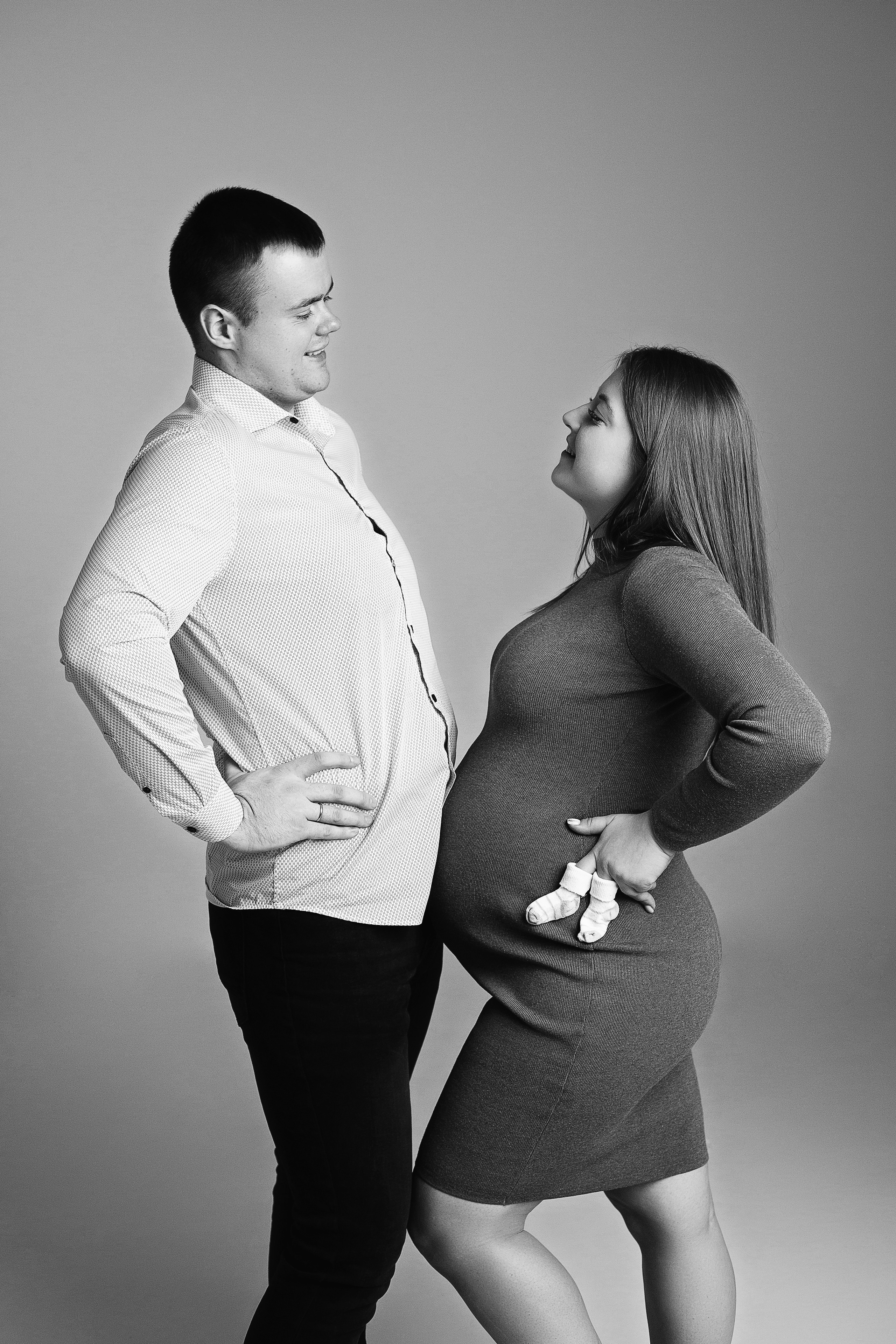 Беременность в студии. Фотограф новорожденных Серпухов, Протвино, Москва I Марина Бурмистрова