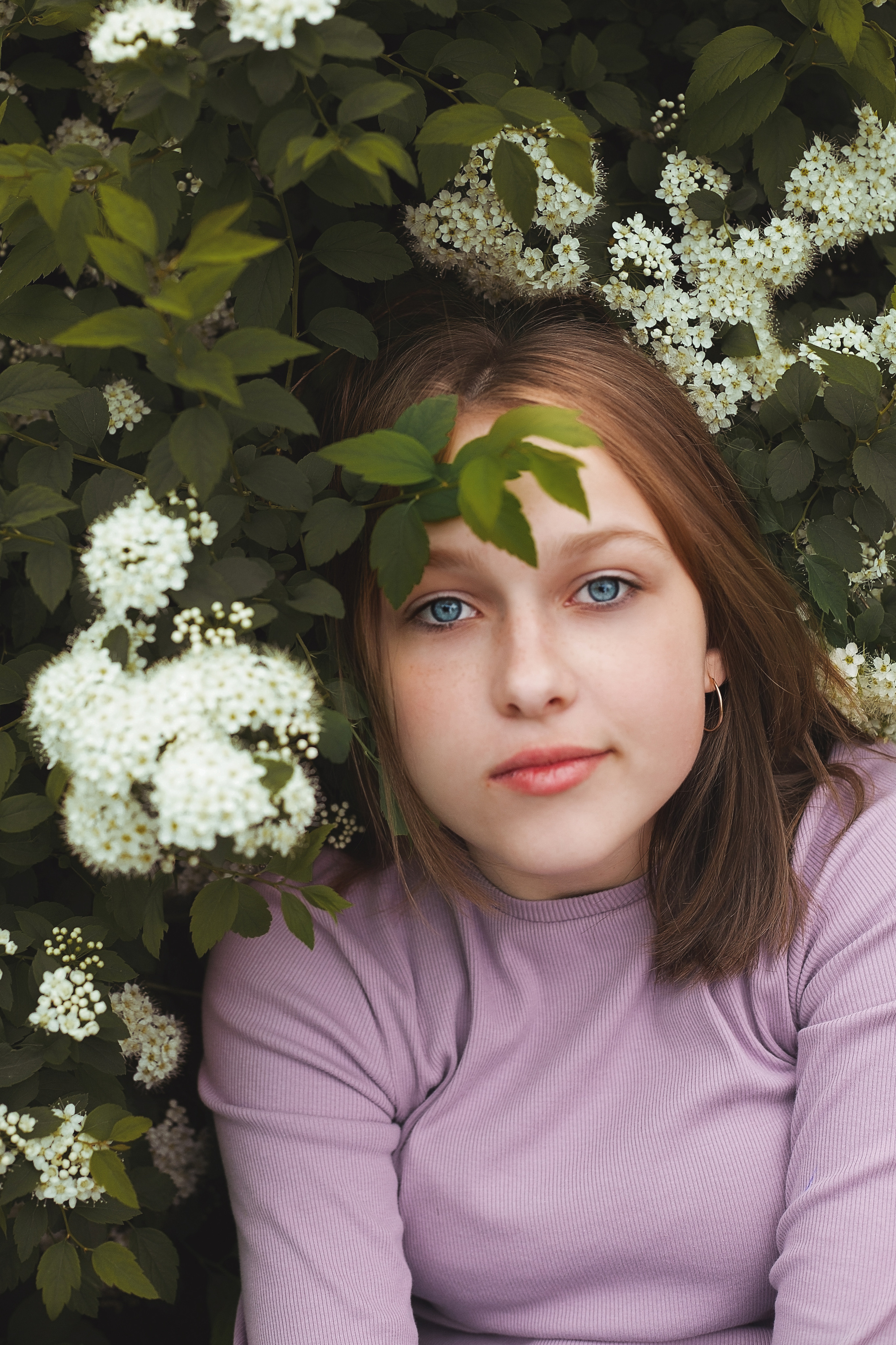 Фотосессия в яблонях. Фотограф новорожденных Серпухов, Протвино, Москва I Марина Бурмистрова